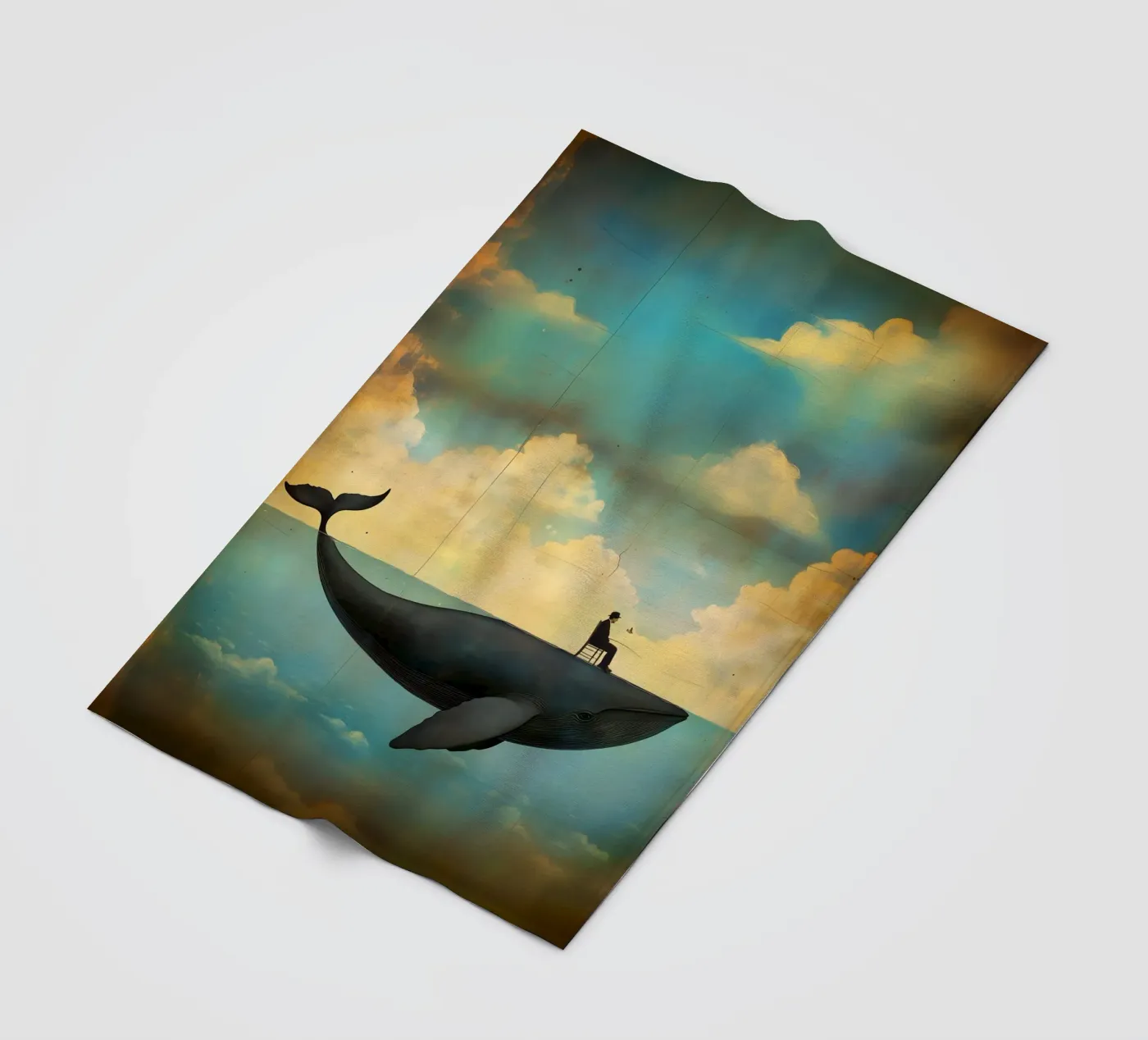 Beneath the Surface Fleecedecke von christephania