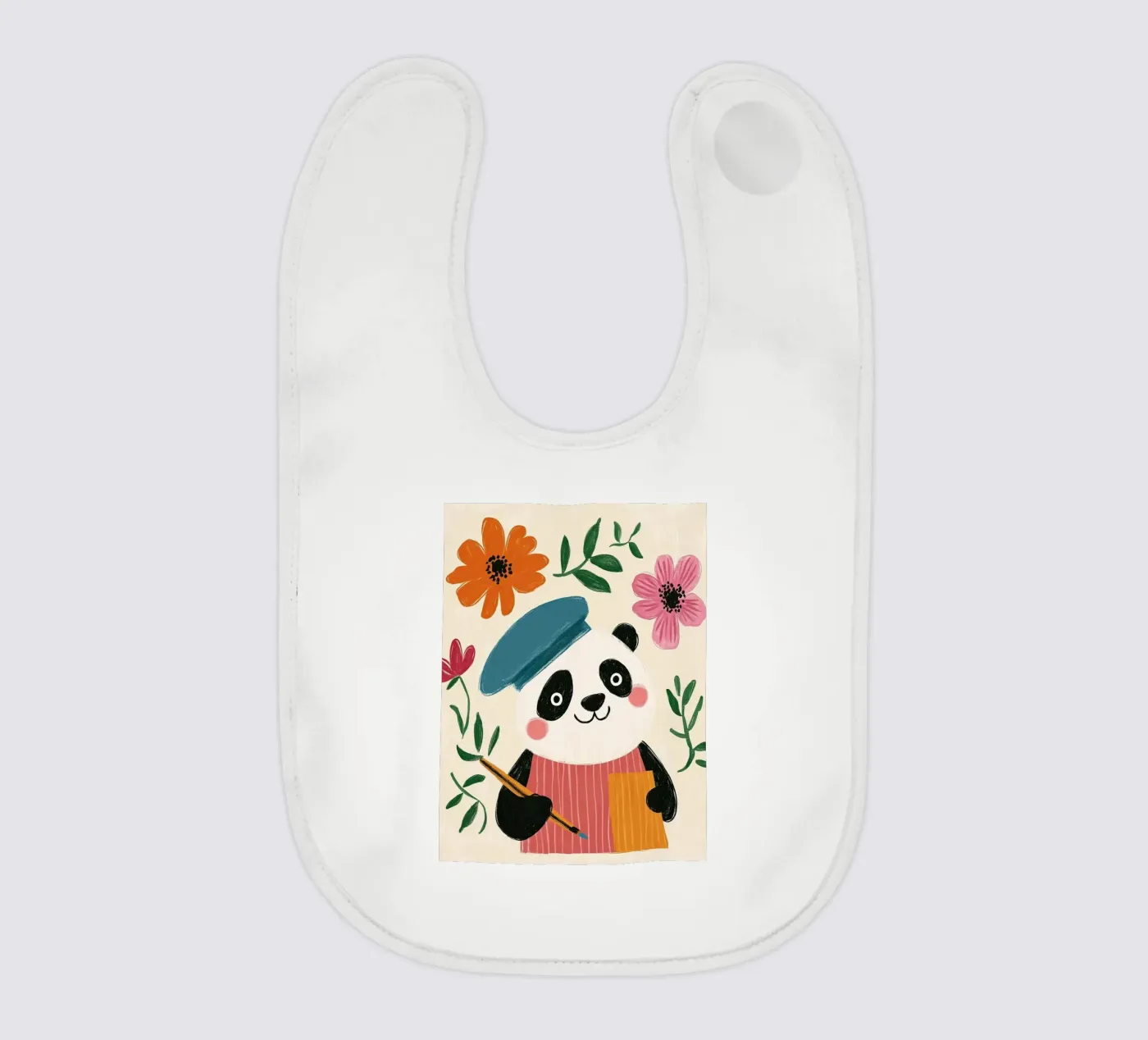 Panda Painter Babylätzchen von Lilo