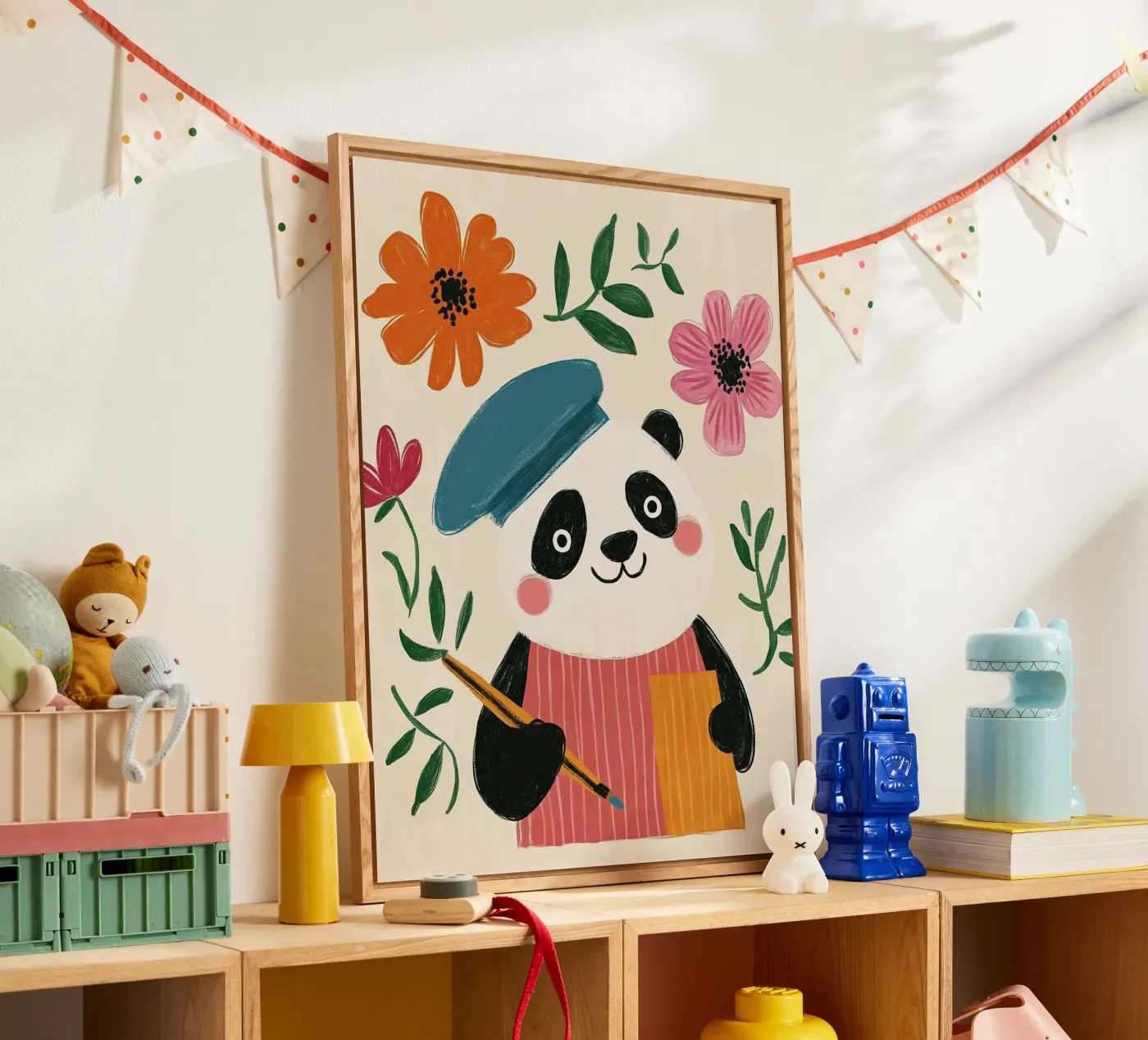 Panda Painter plexiglass da Lilo