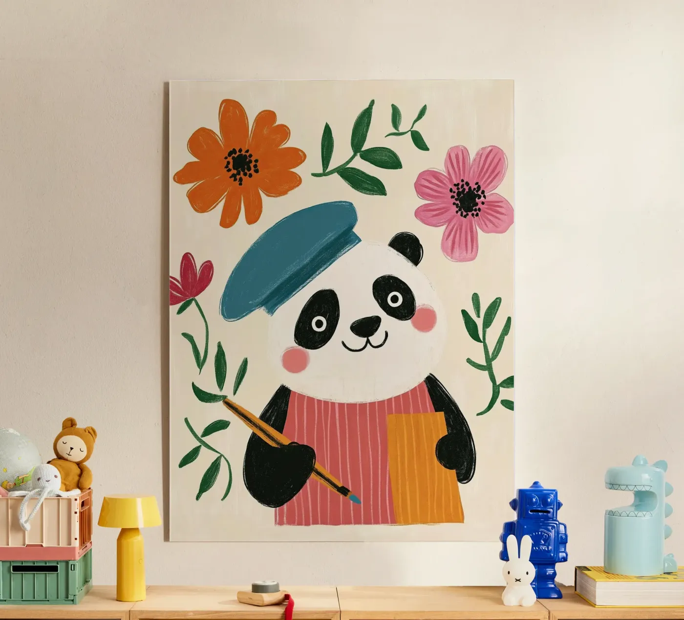Panda Painter plexiglass da Lilo