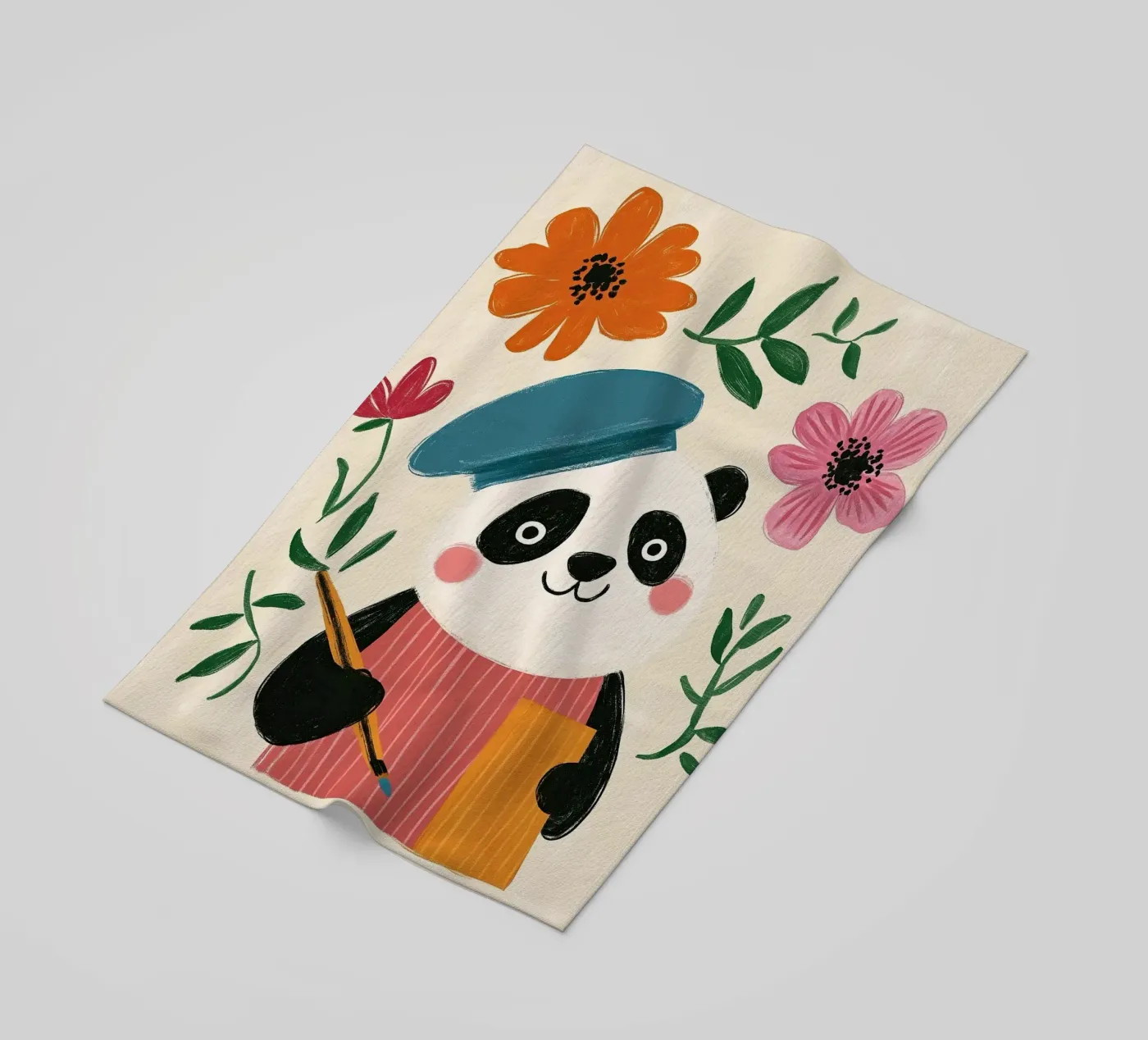 Panda Painter telo mare da Lilo
