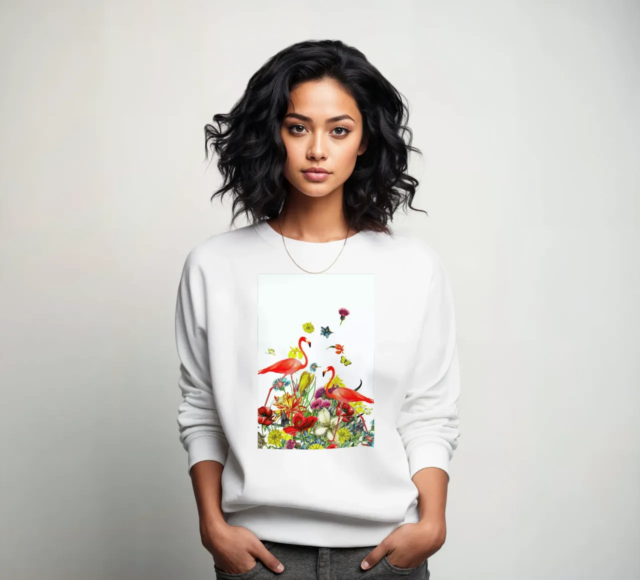 Flamingos felpa da Rococco LA