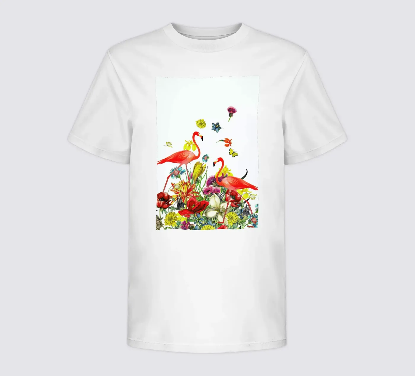 Flamingos kinder t-shirt van Rococco LA