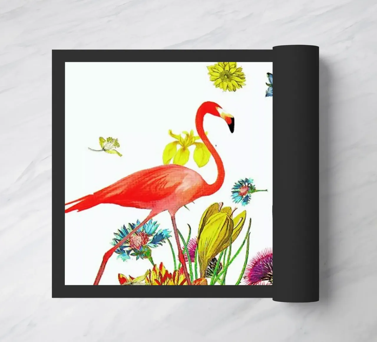 Flamingos deurmat van Rococco LA