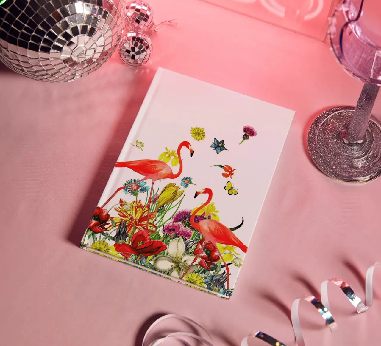 Flamingos notebook by Rococco LA