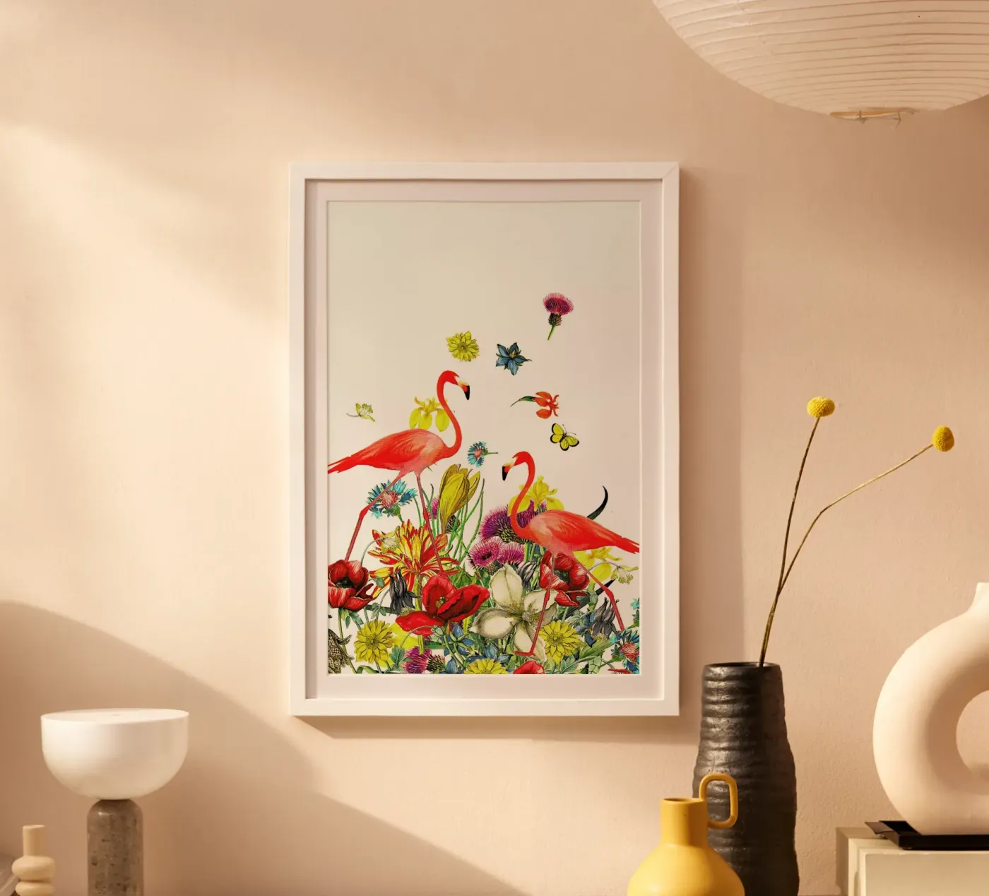 Flamingos poster by Rococco LA