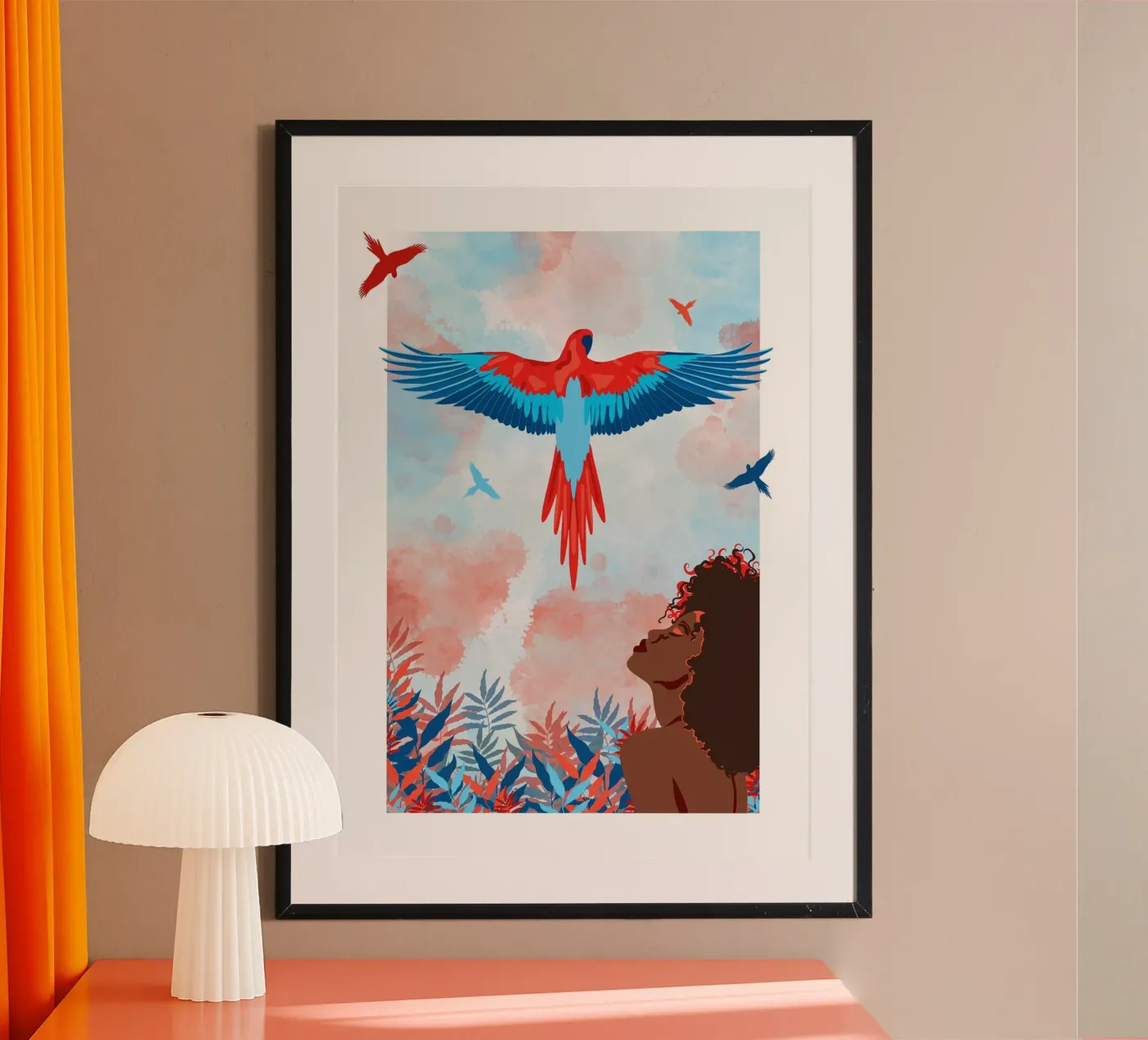 Ara Poster von atelier-colibri