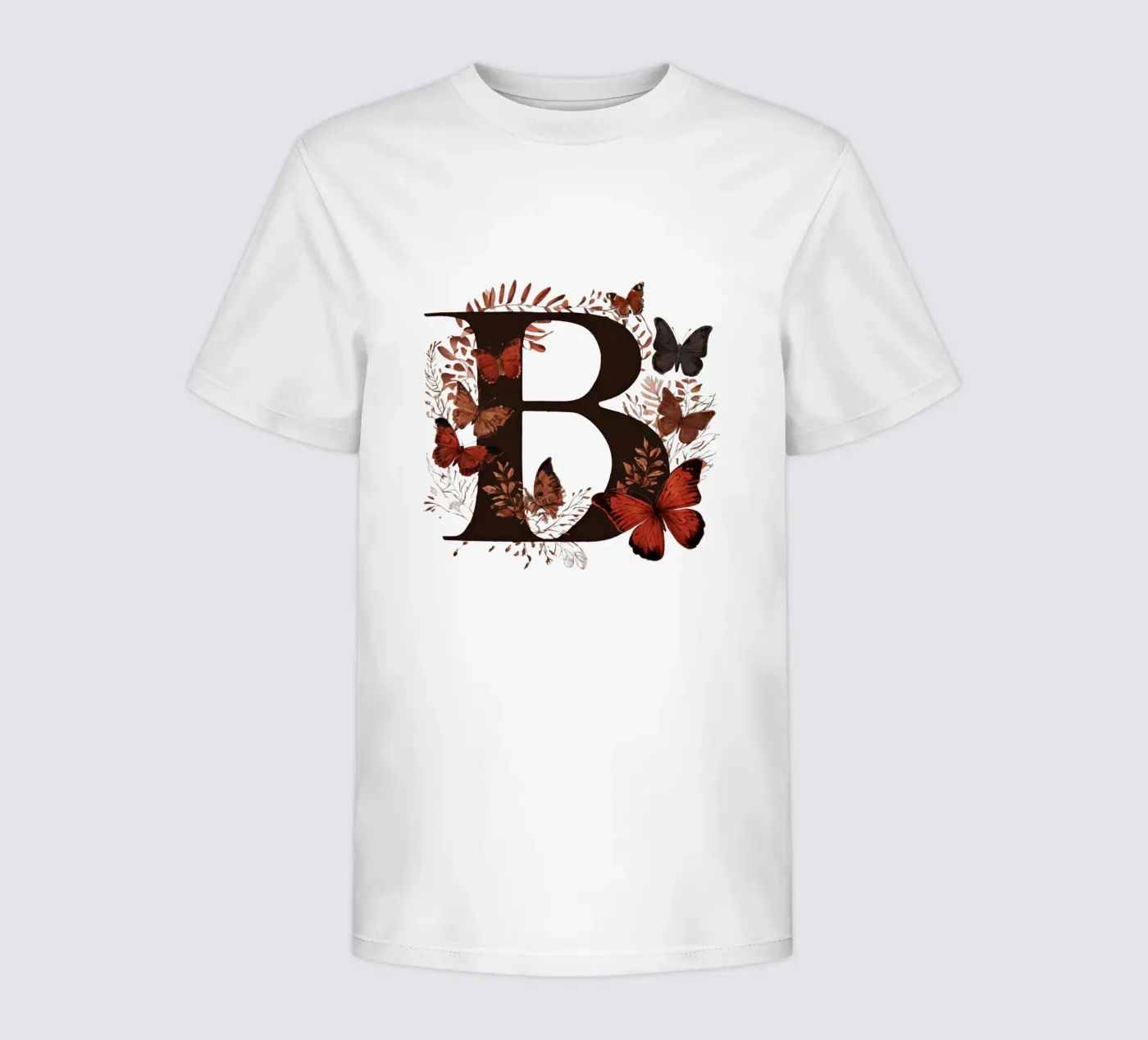 Farfalla rossa B t-shirt bambini da Shinery
