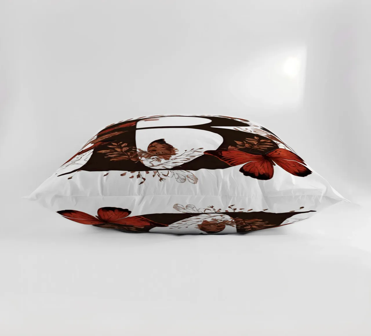 Farfalla rossa B cuscino da Shinery