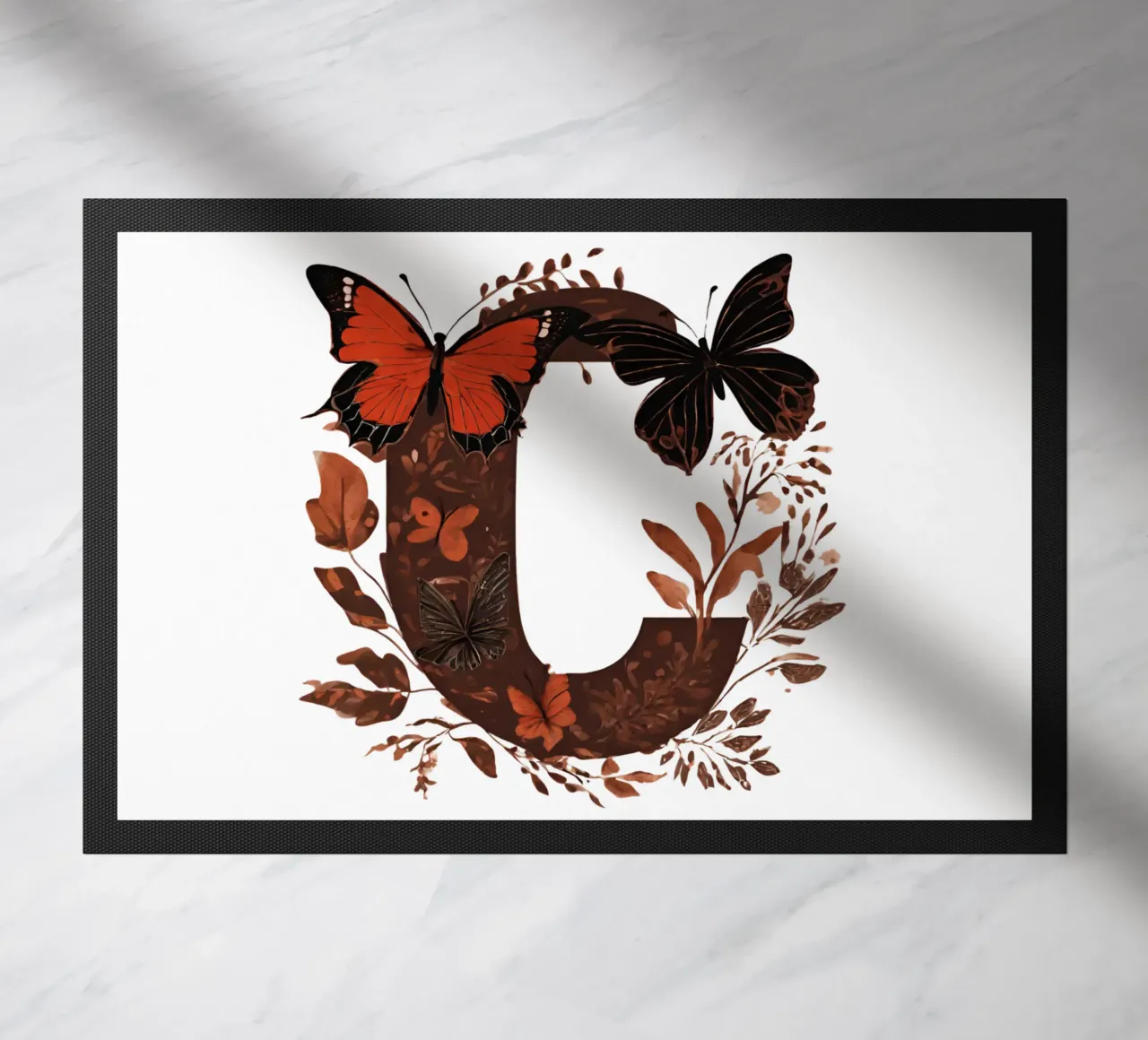 Farfalla rossa C zerbino da Shinery