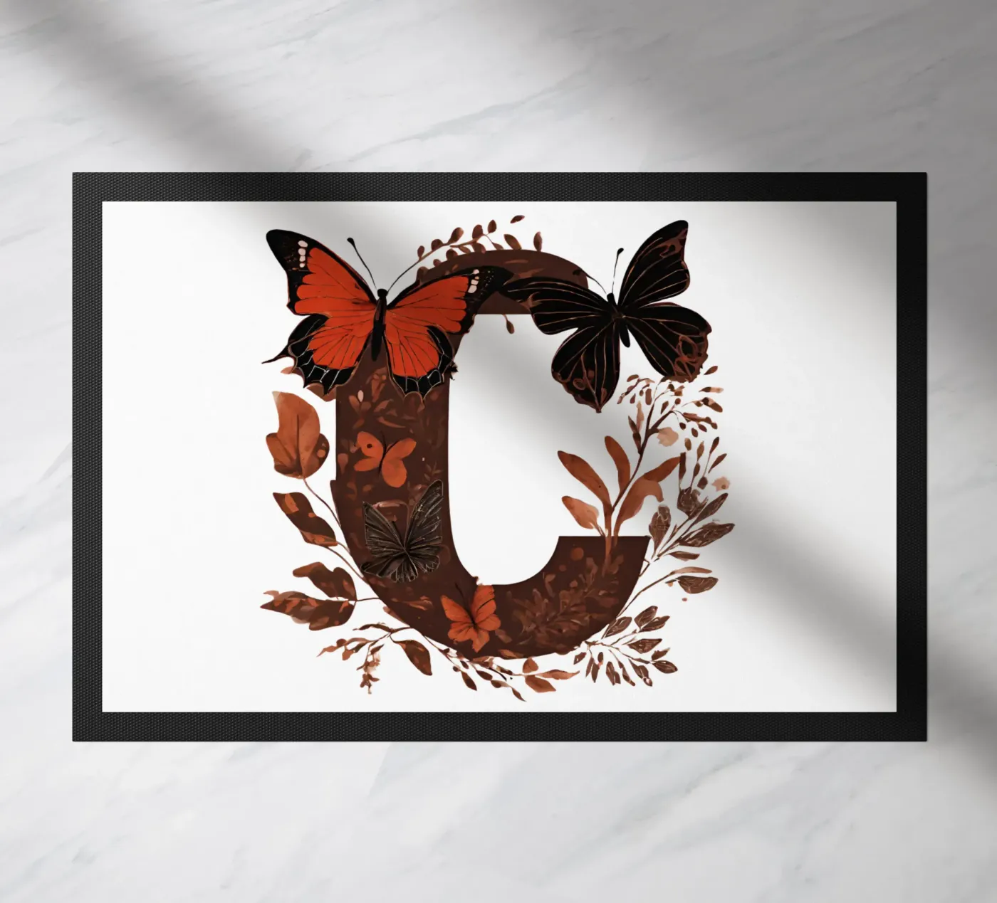 Farfalla rossa C zerbino da Shinery