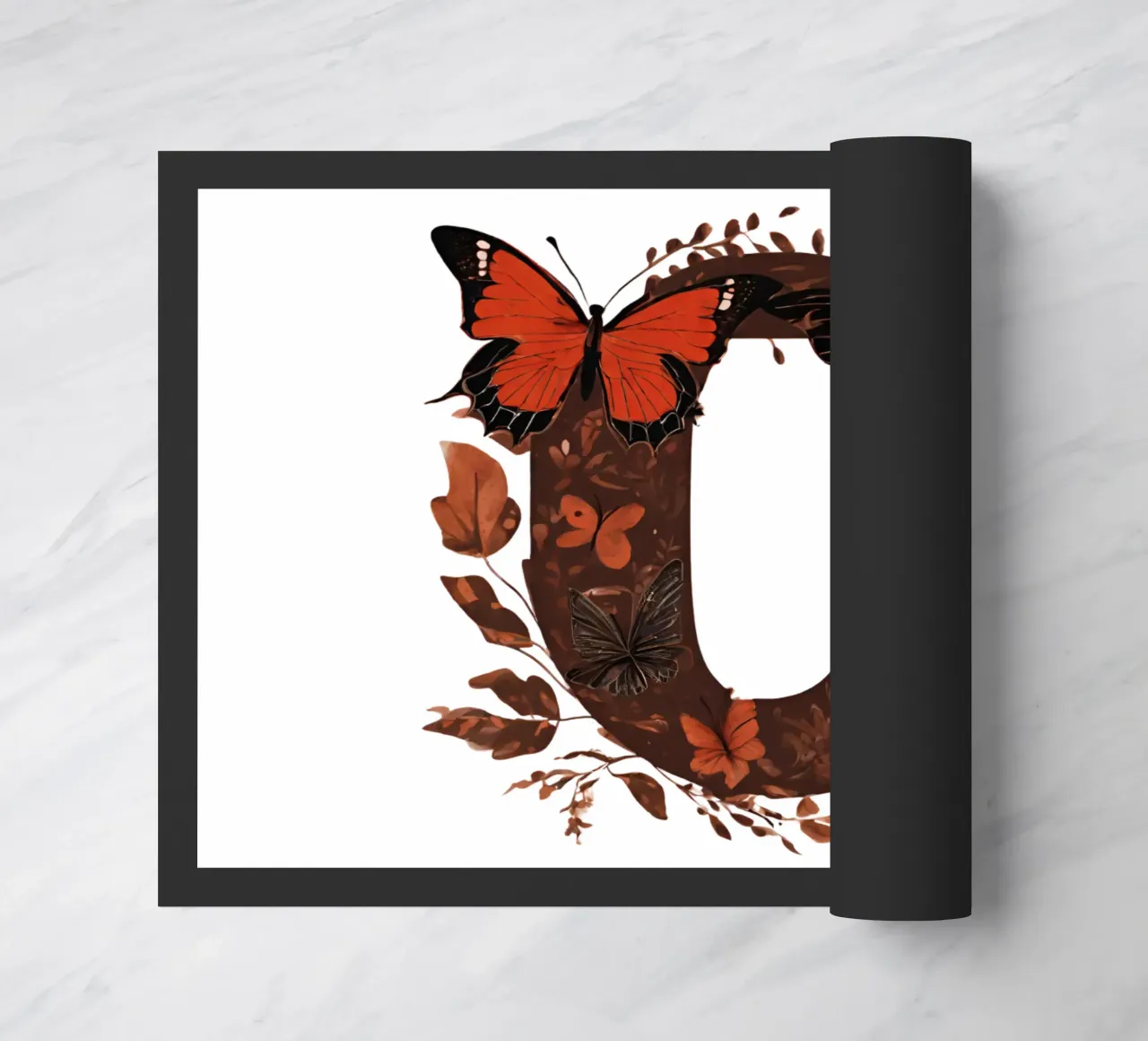 Farfalla rossa C zerbino da Shinery