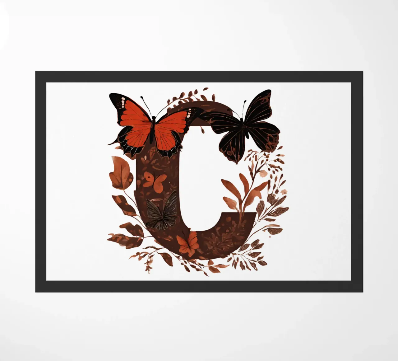 Farfalla rossa C zerbino da Shinery