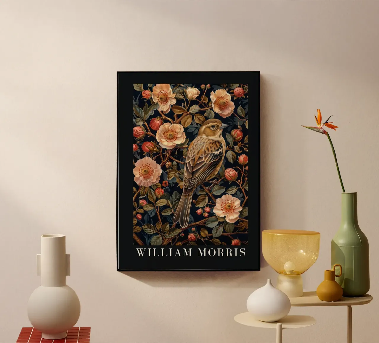 William Morris plexiglass da Nikis Art Studio