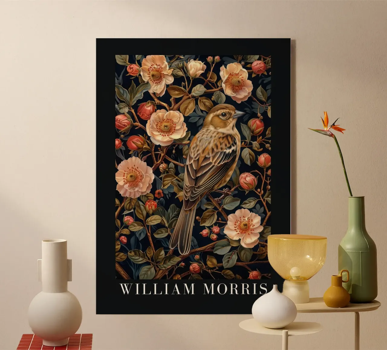 William Morris plexiglass da Nikis Art Studio