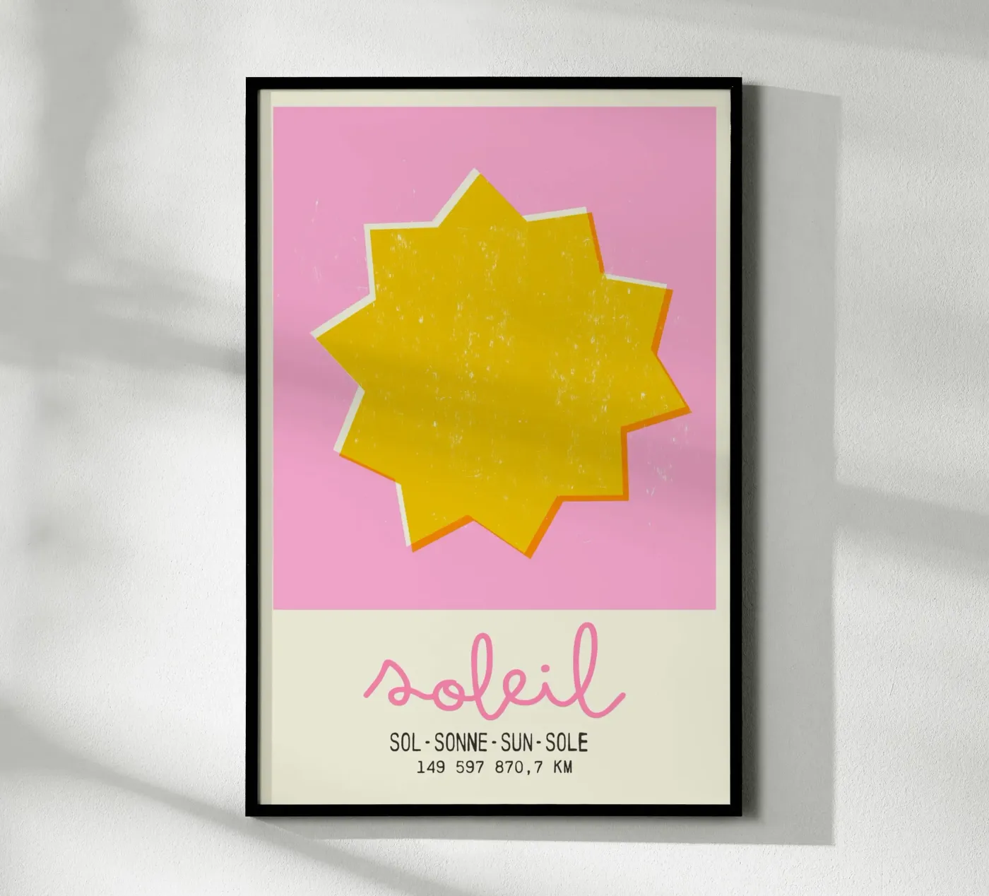 Sonne Poster von STUDIO 4H37