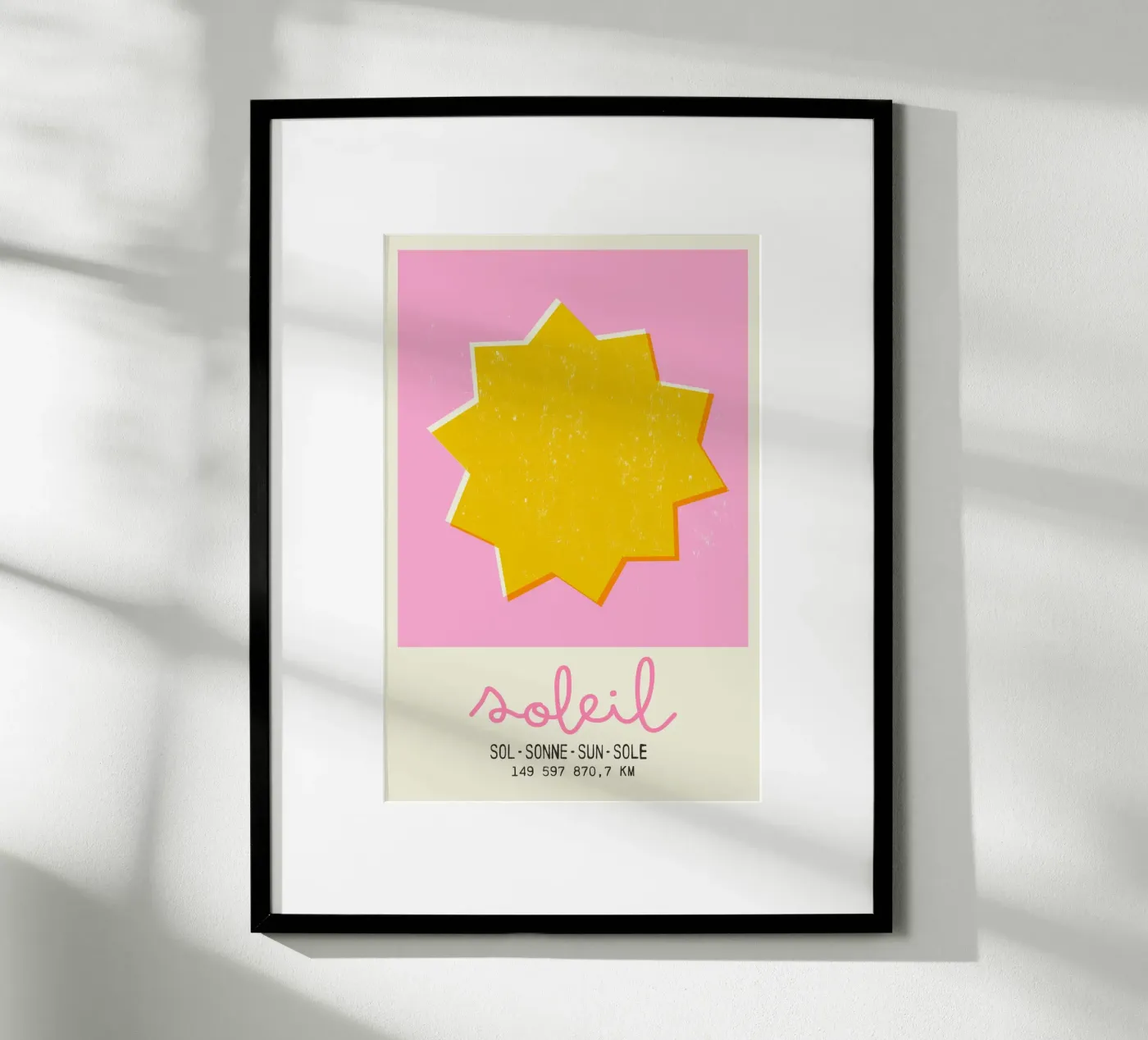 Sonne Poster von STUDIO 4H37