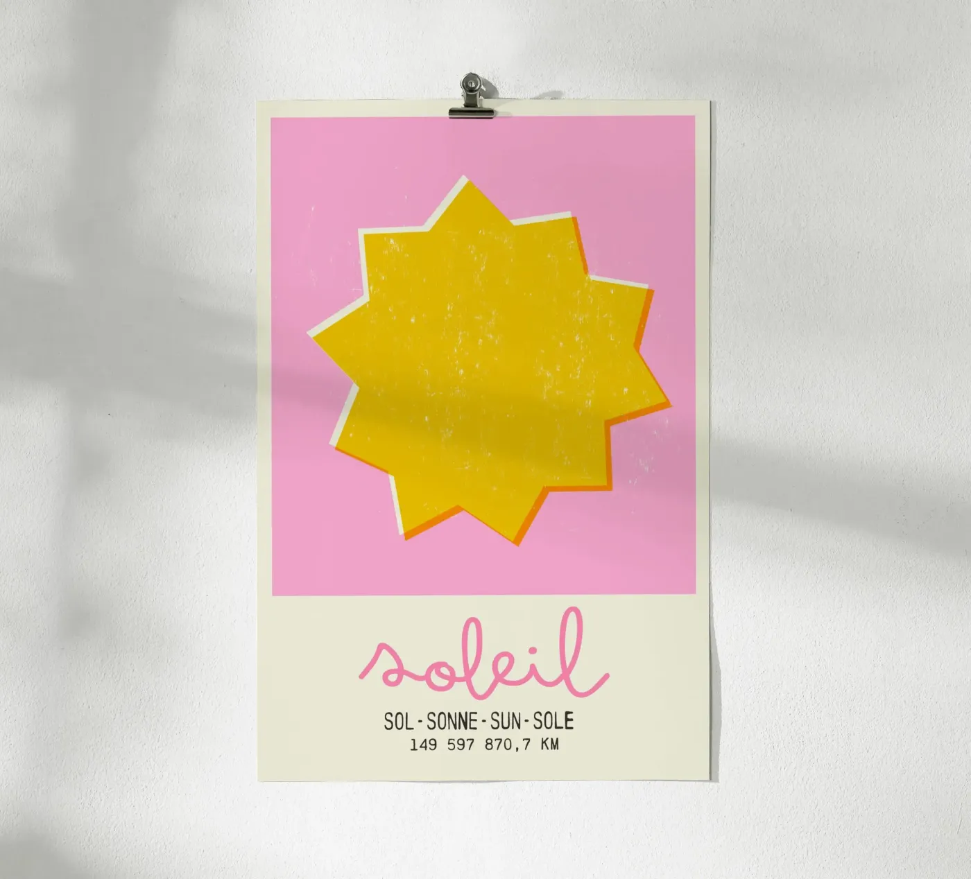 Sonne Poster von STUDIO 4H37