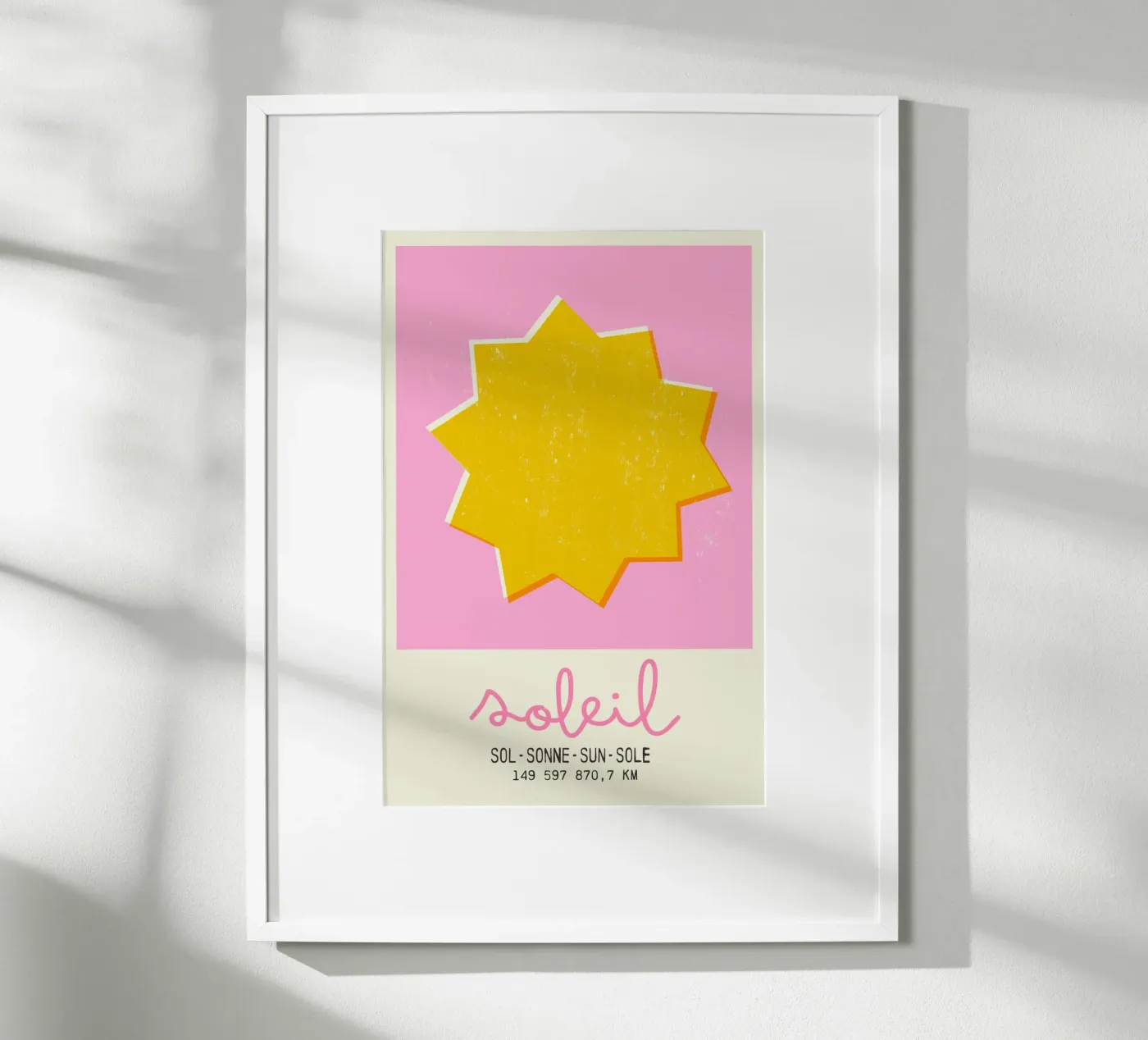 Sonne Poster von STUDIO 4H37