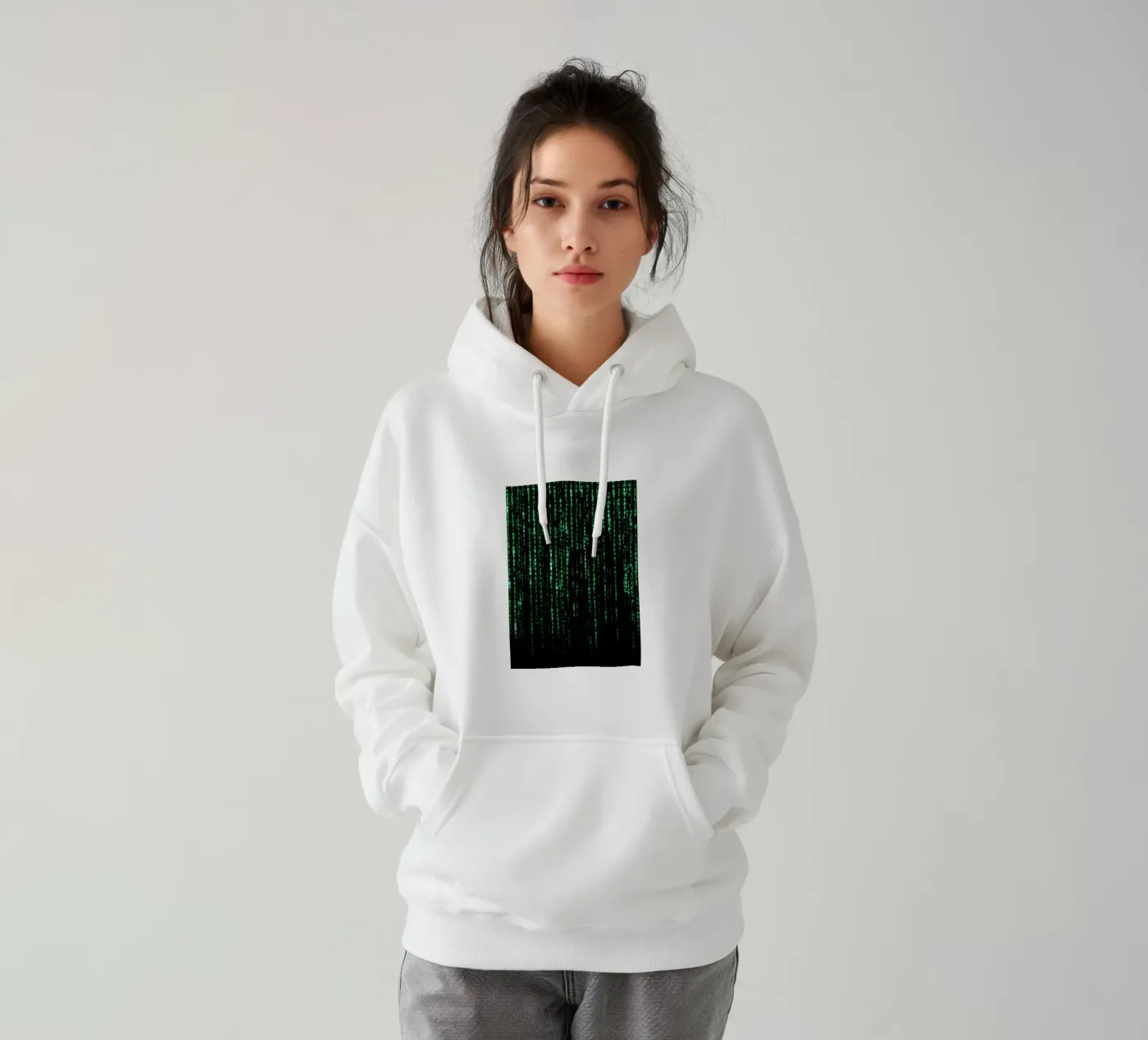 The Matrix Code hoodie by nabakumov