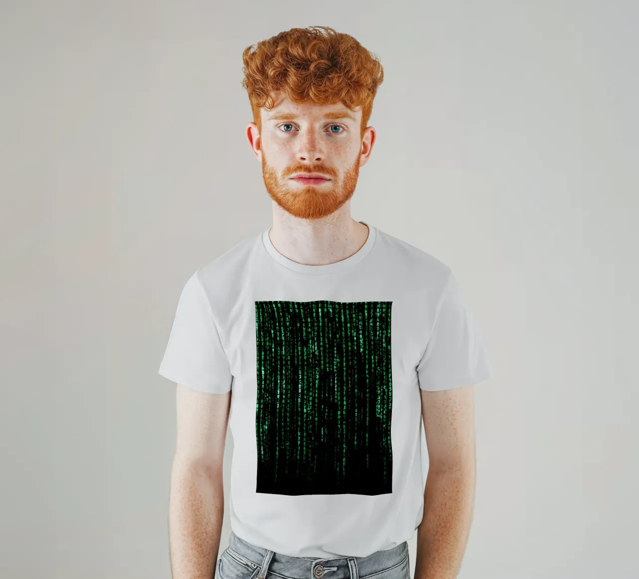 The Matrix Code t-shirt by nabakumov
