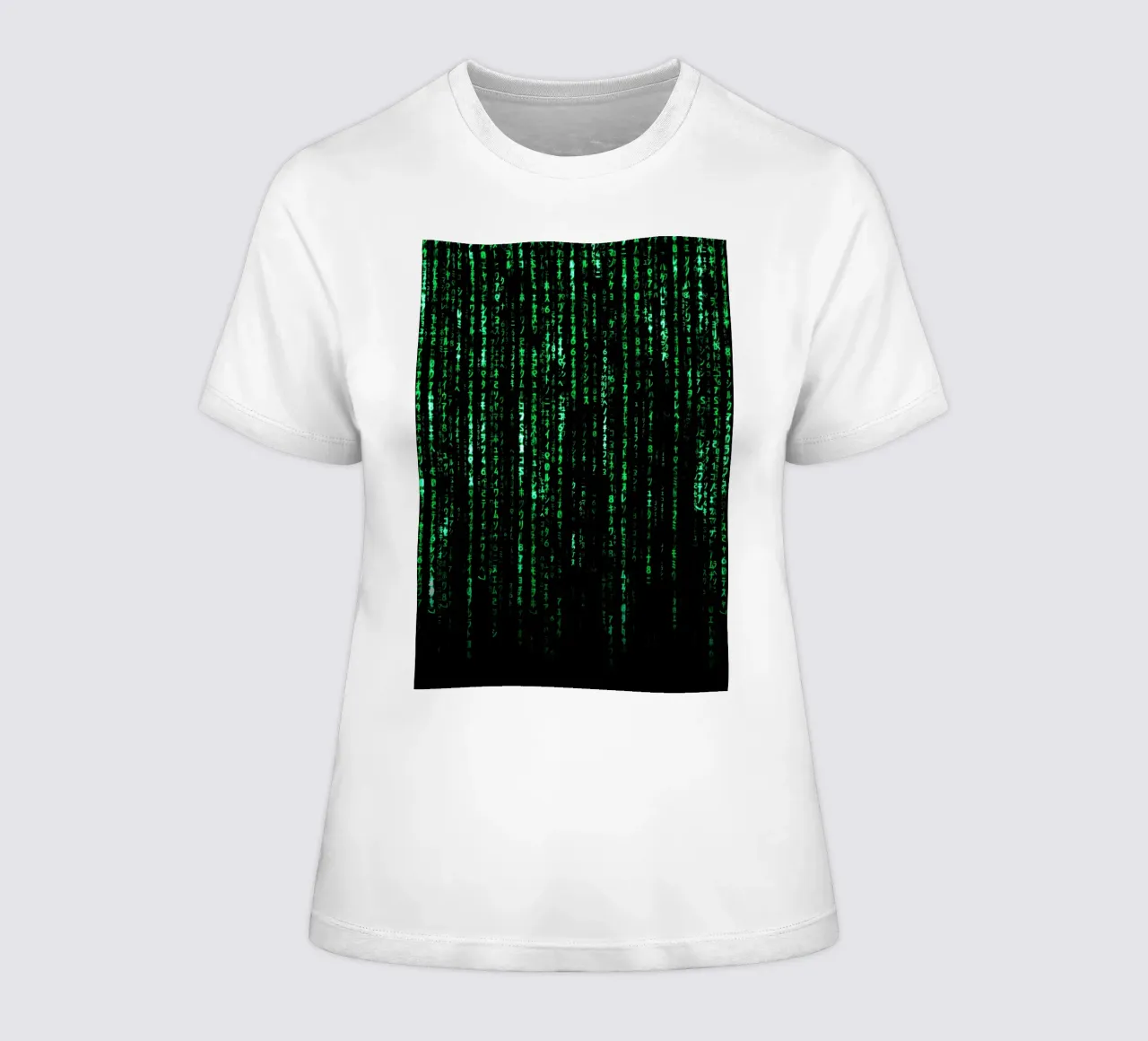 The Matrix Code t-shirt da donna da nabakumov