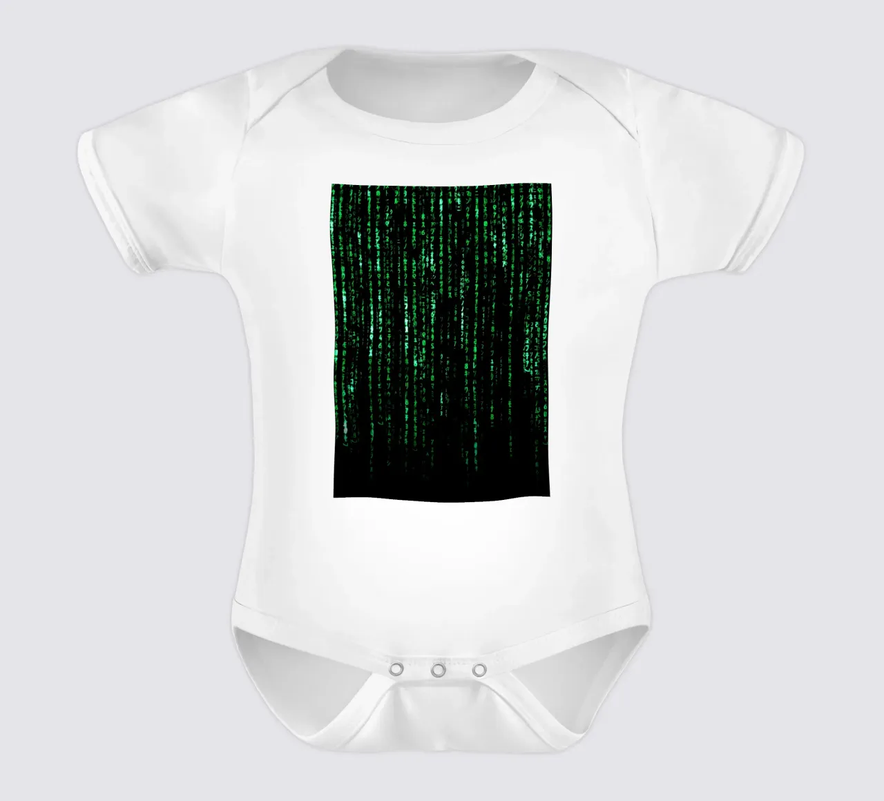 The Matrix Code body neonato maniche corte da nabakumov