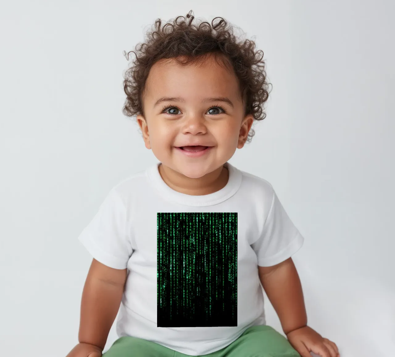 The Matrix Code maglietta neonato da nabakumov