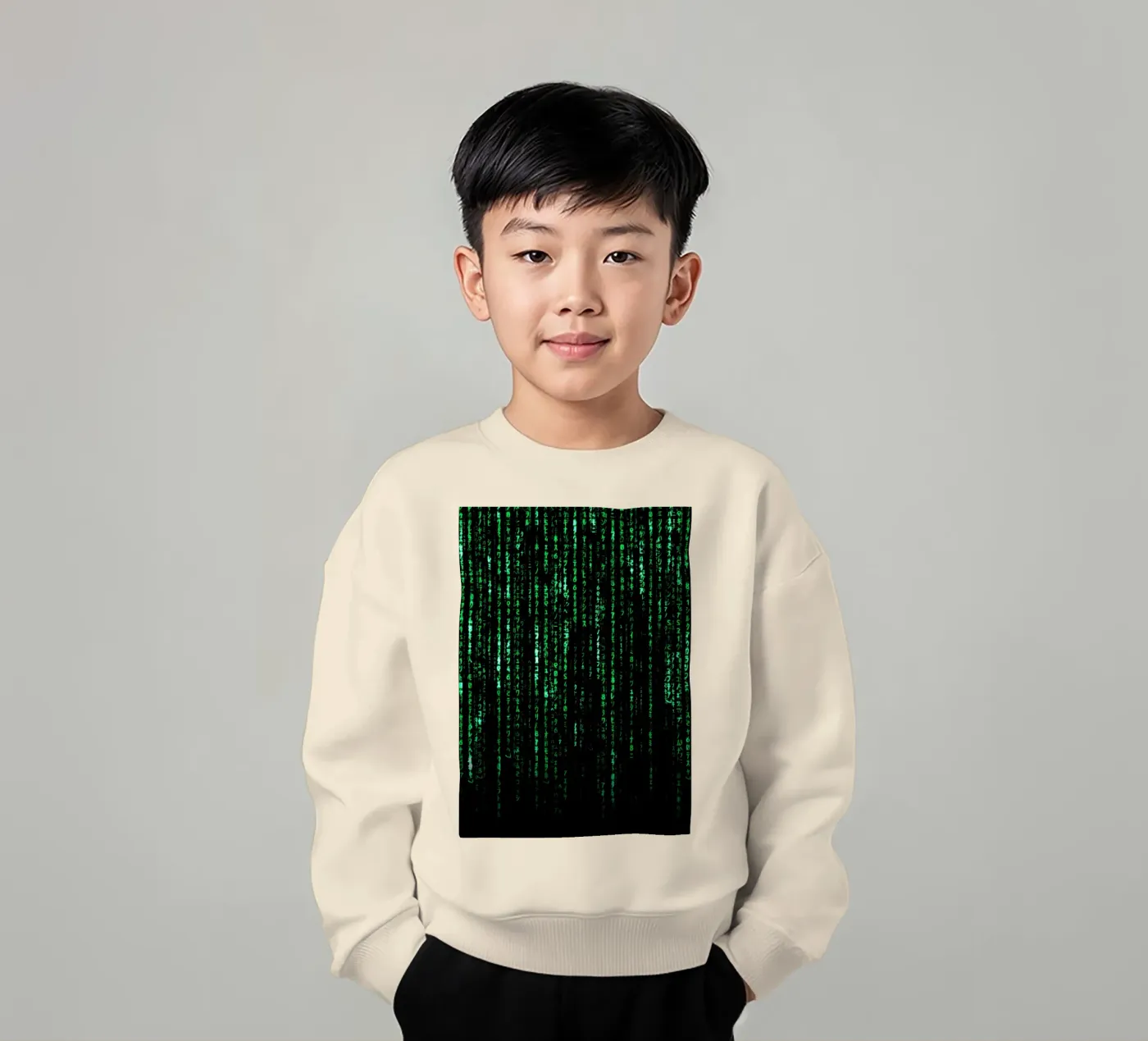 The Matrix Code kinder sweatshirt van nabakumov