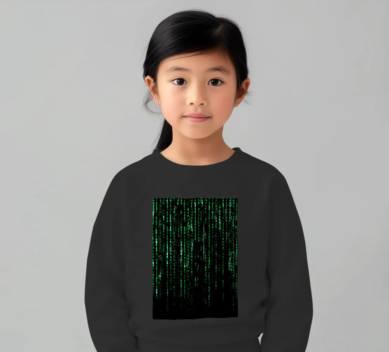 The Matrix Code felpa bambino da nabakumov