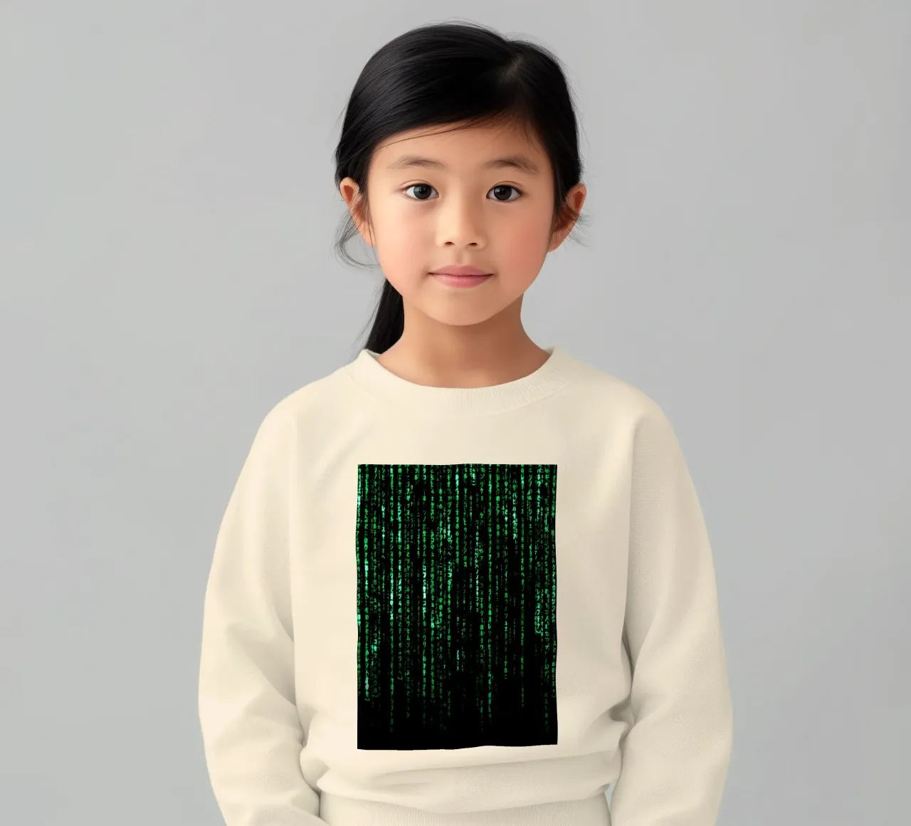 The Matrix Code felpa bambino da nabakumov