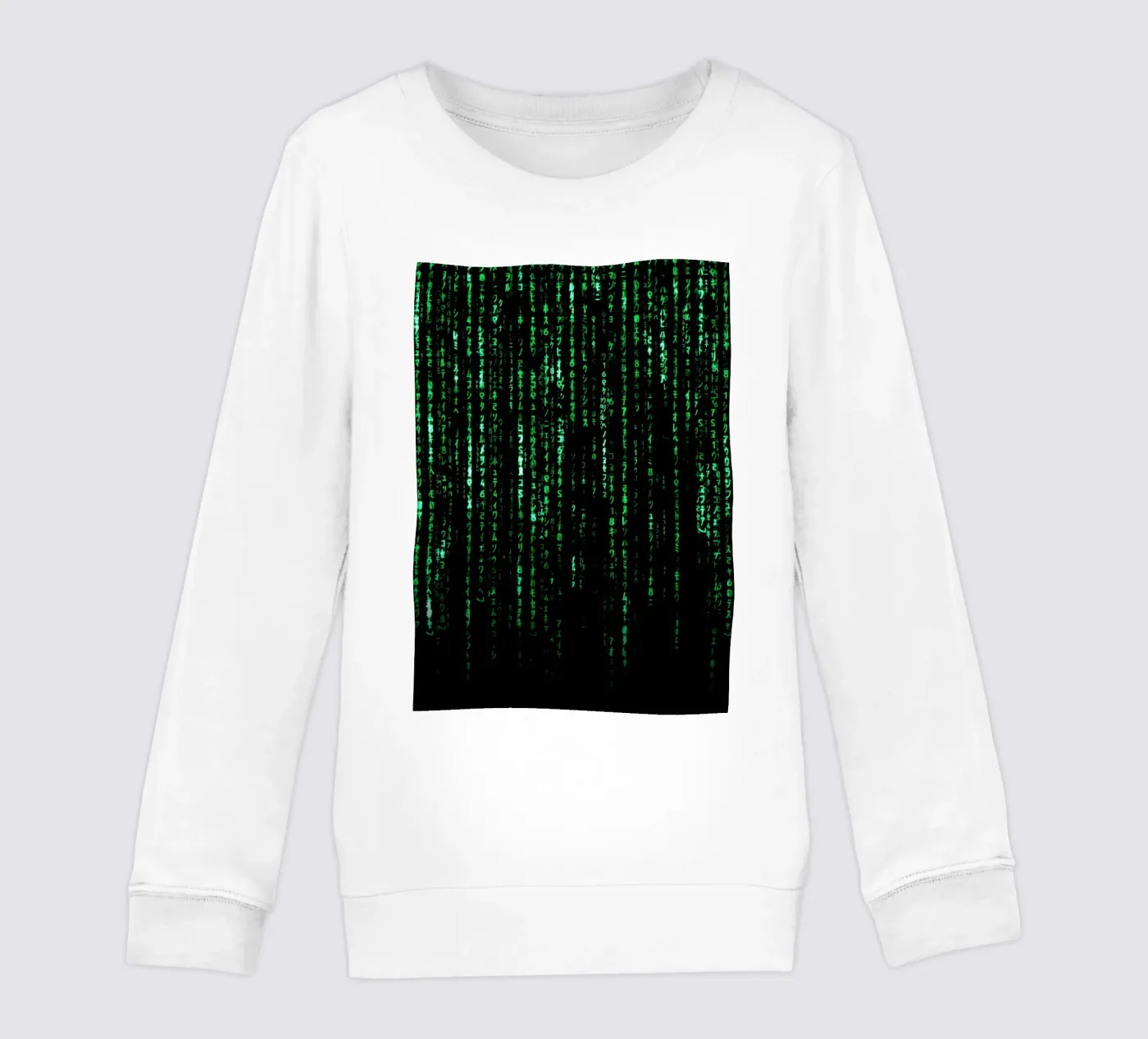 The Matrix Code kinder sweatshirt van Nabakumovart I