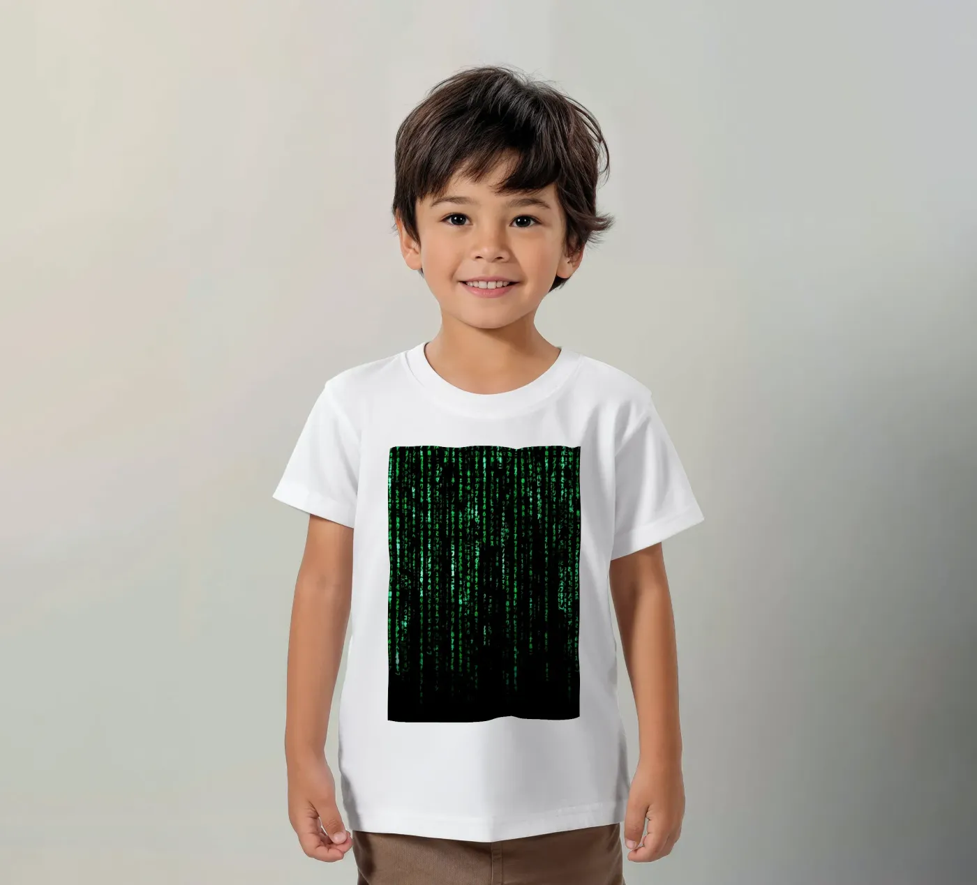 The Matrix Code kinder t-shirt van nabakumov