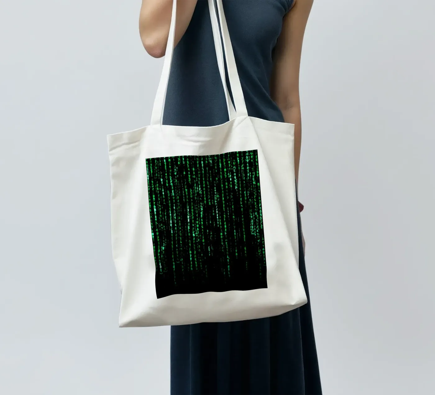 The Matrix Code borsa in juta da nabakumov
