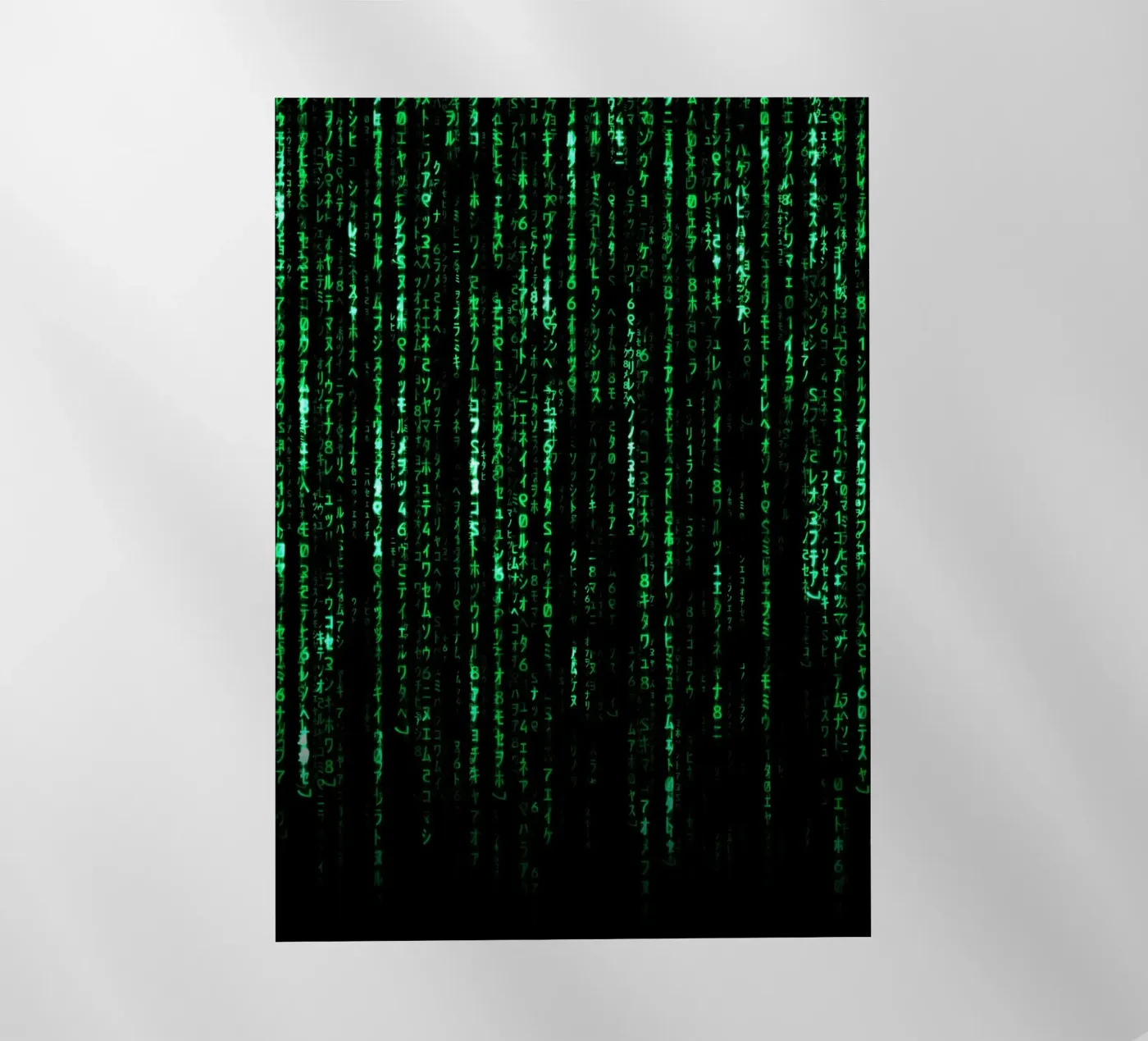 The Matrix Code Backlit Folie von nabakumov