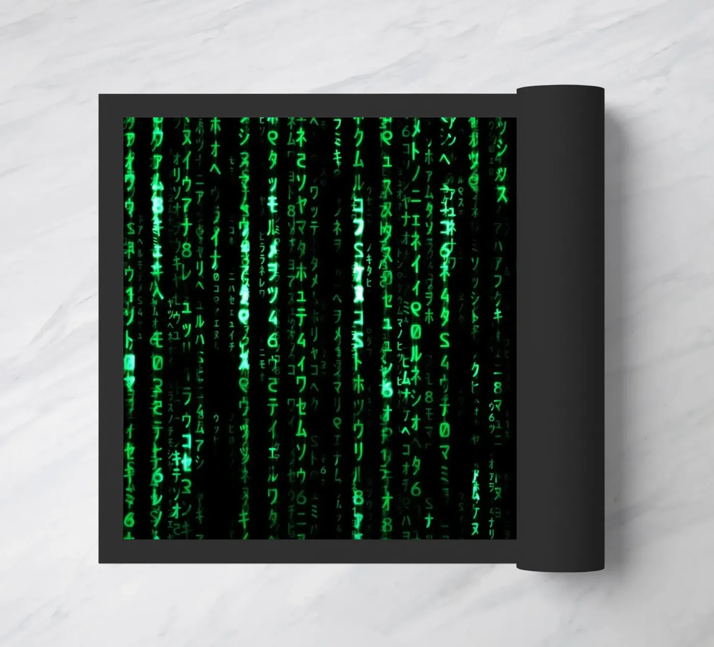 The Matrix Code Fußmatte von nabakumov