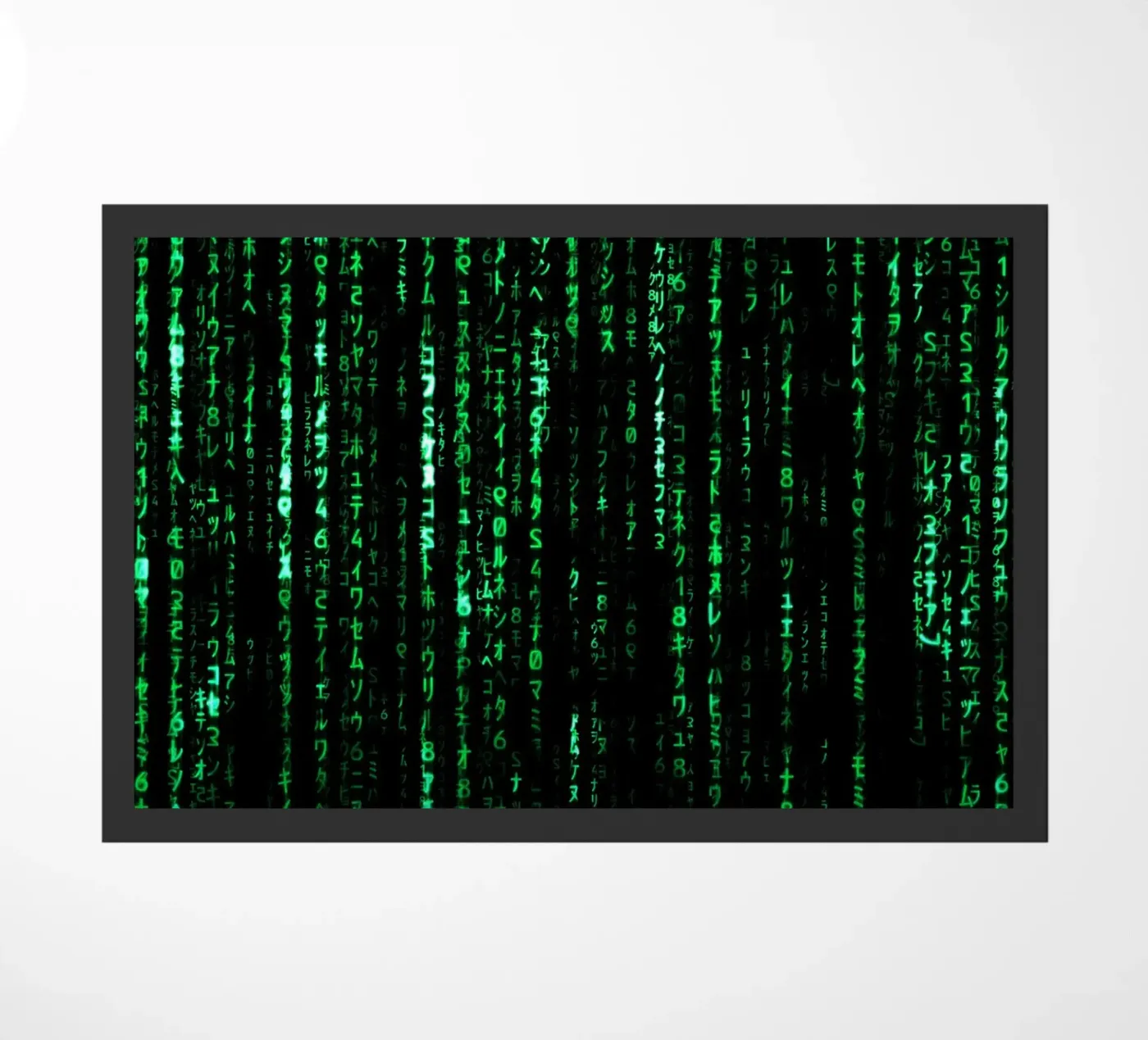 The Matrix Code Fußmatte von nabakumov
