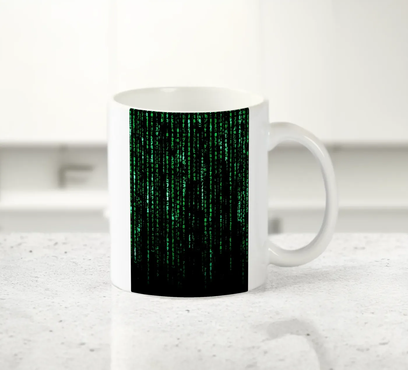 The Matrix Code Keramik Tasse von nabakumov