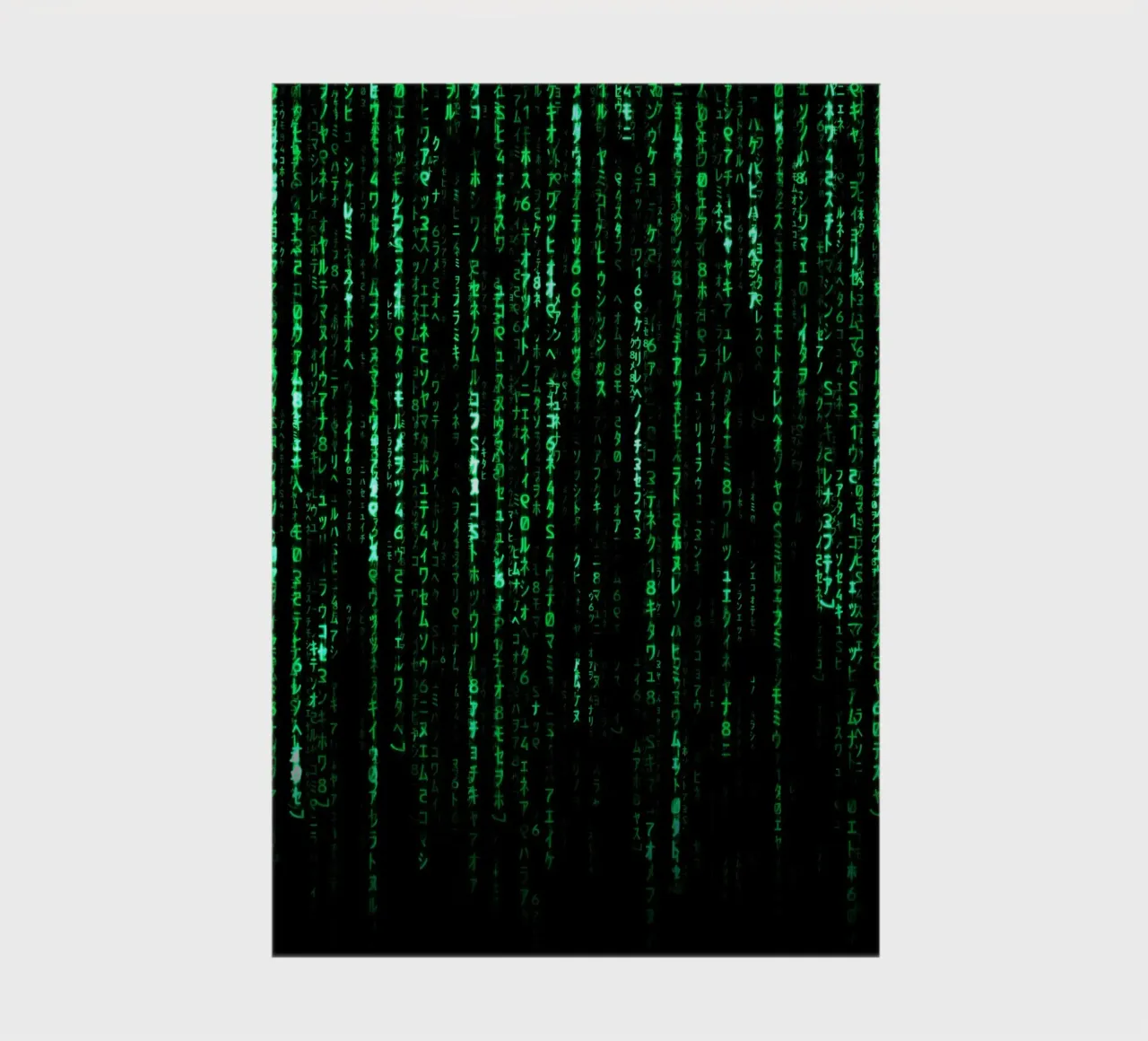 The Matrix Code notebook by nabakumov