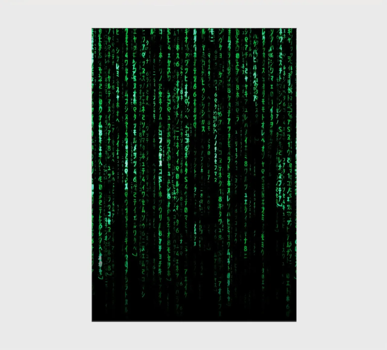 The Matrix Code notebook by nabakumov
