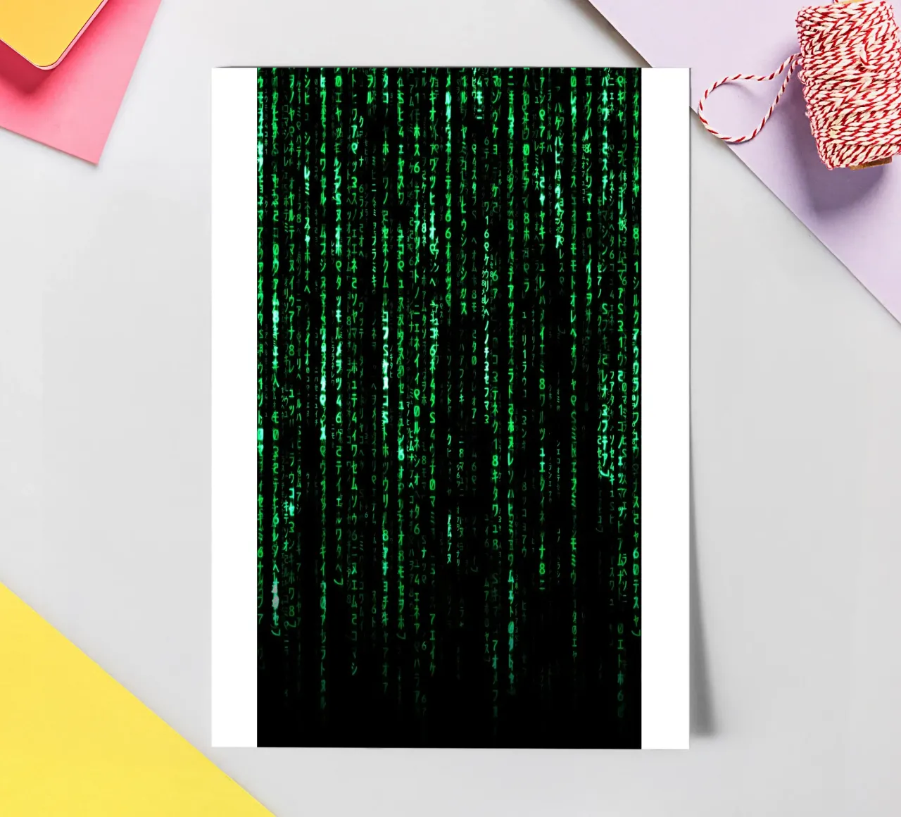 The Matrix Code foglio adesivo da nabakumov