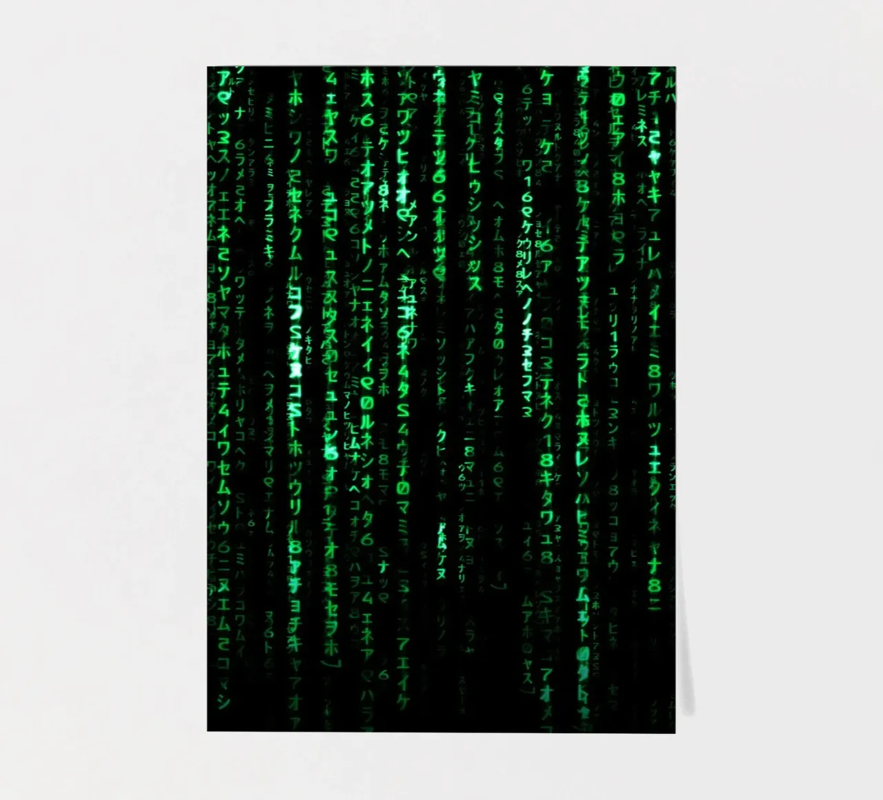 The Matrix Code foglio adesivo da nabakumov