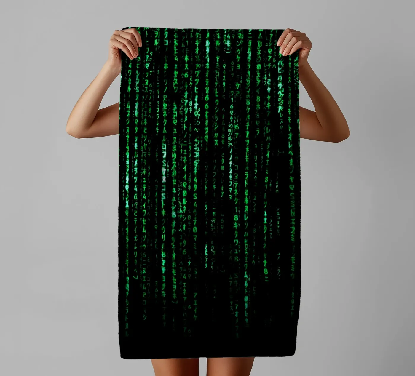 The Matrix Code badhanddoek van nabakumov