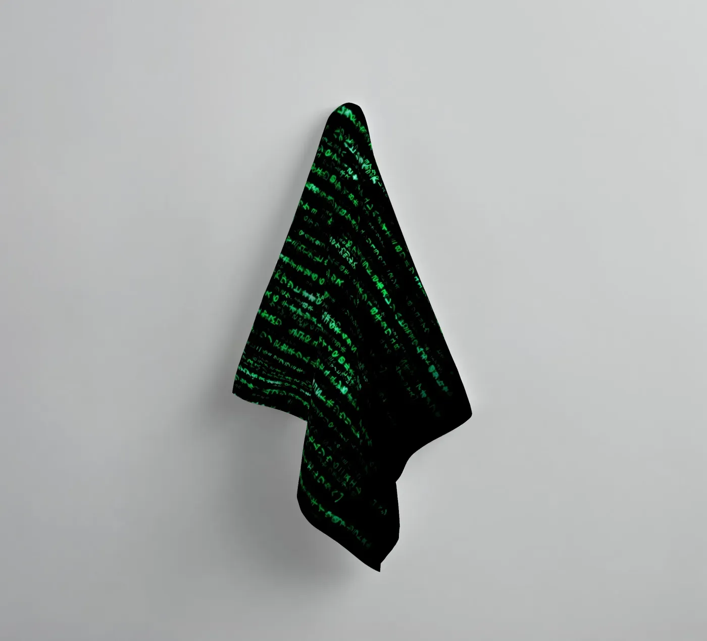 The Matrix Code badhanddoek van nabakumov