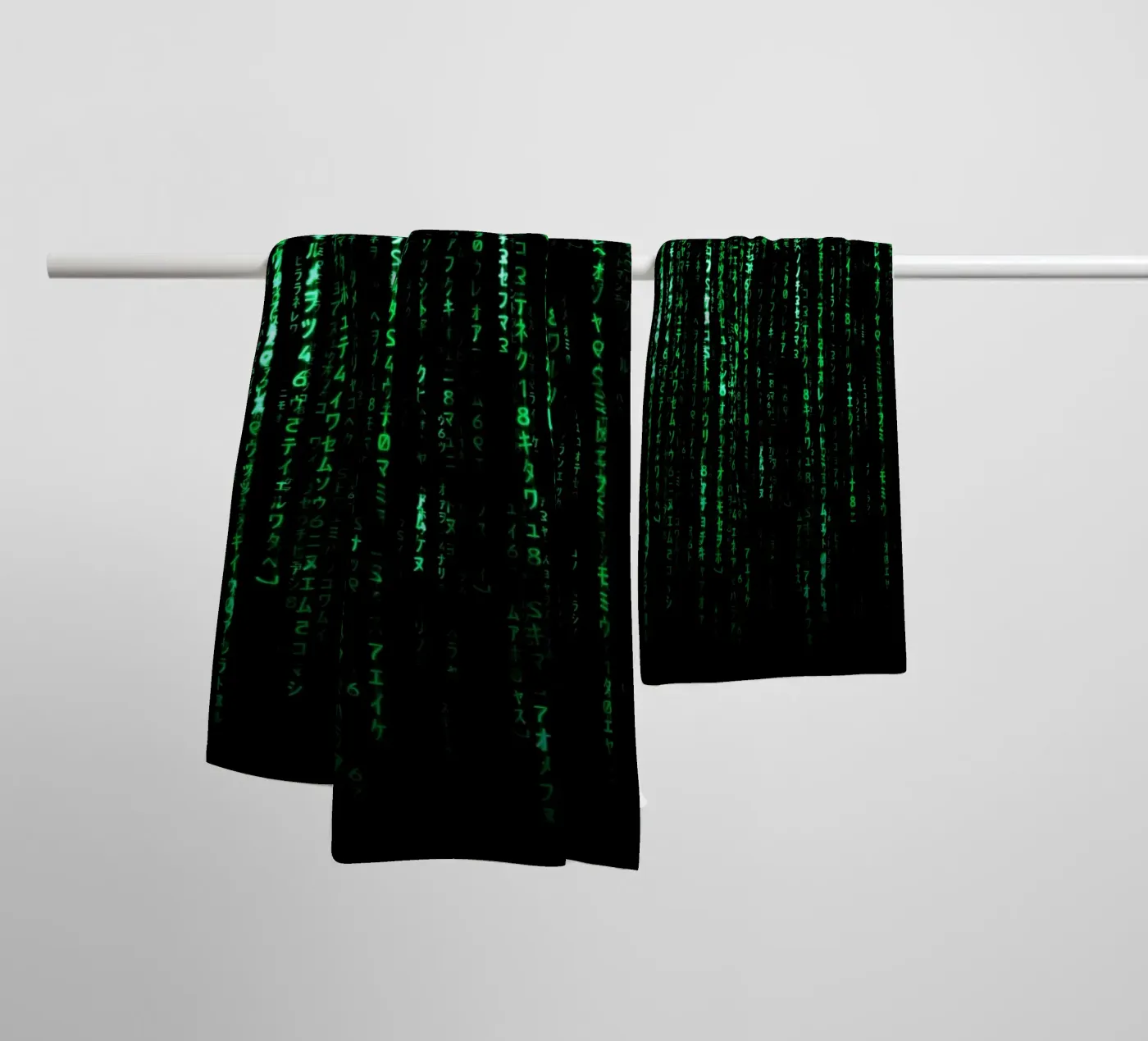 The Matrix Code badhanddoek van nabakumov