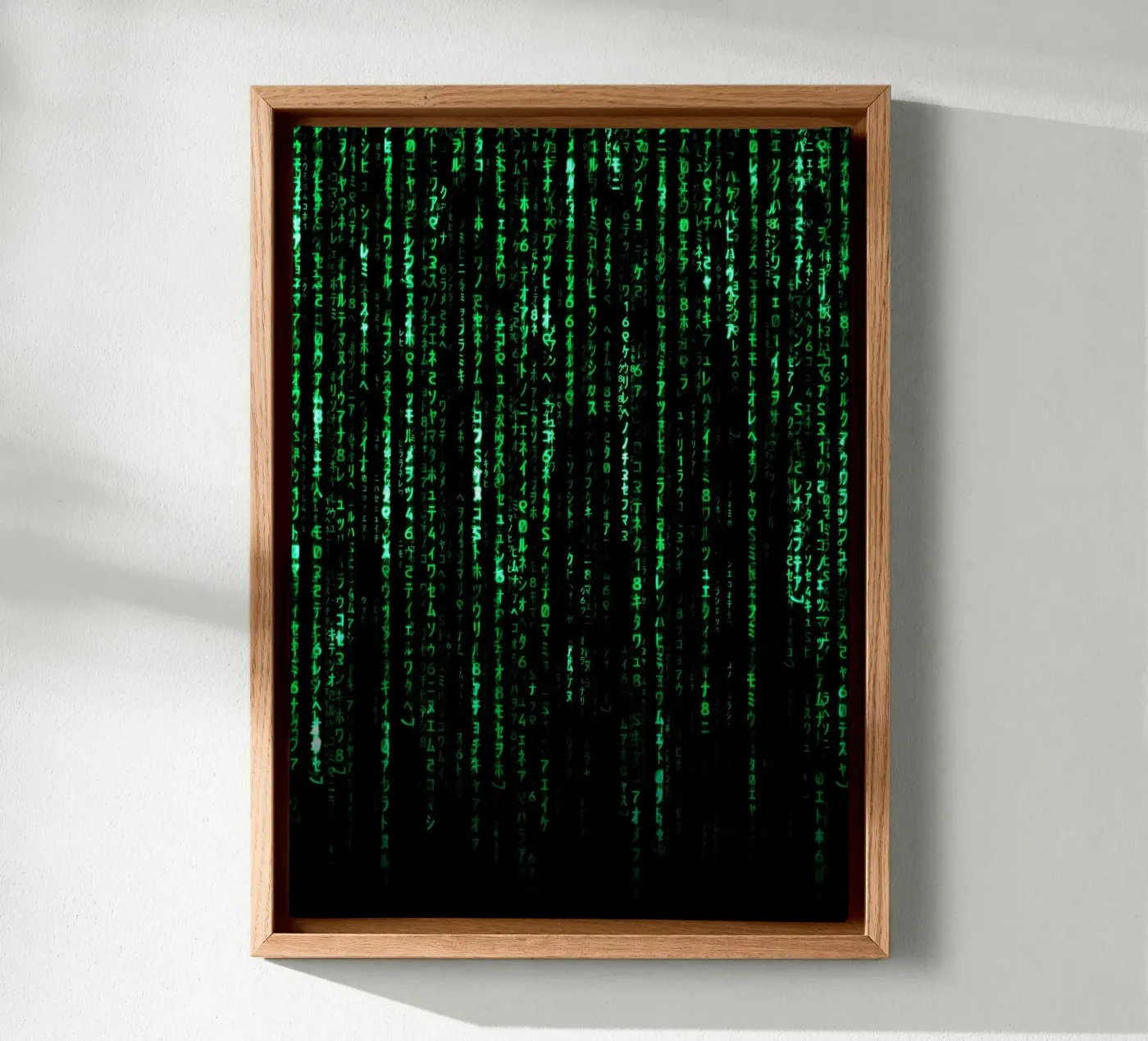 The Matrix Code toile de nabakumov