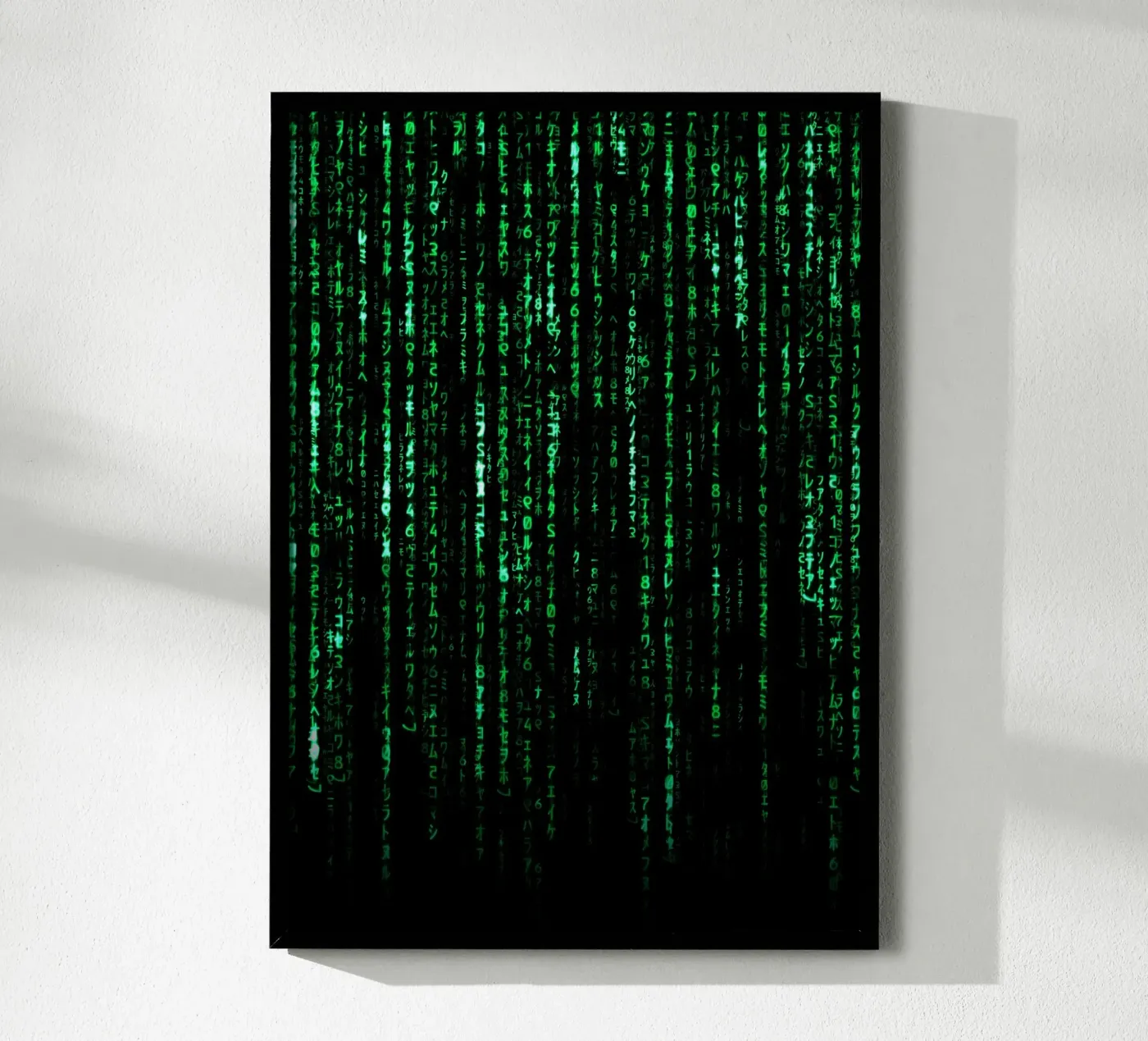 The Matrix Code poster van nabakumov
