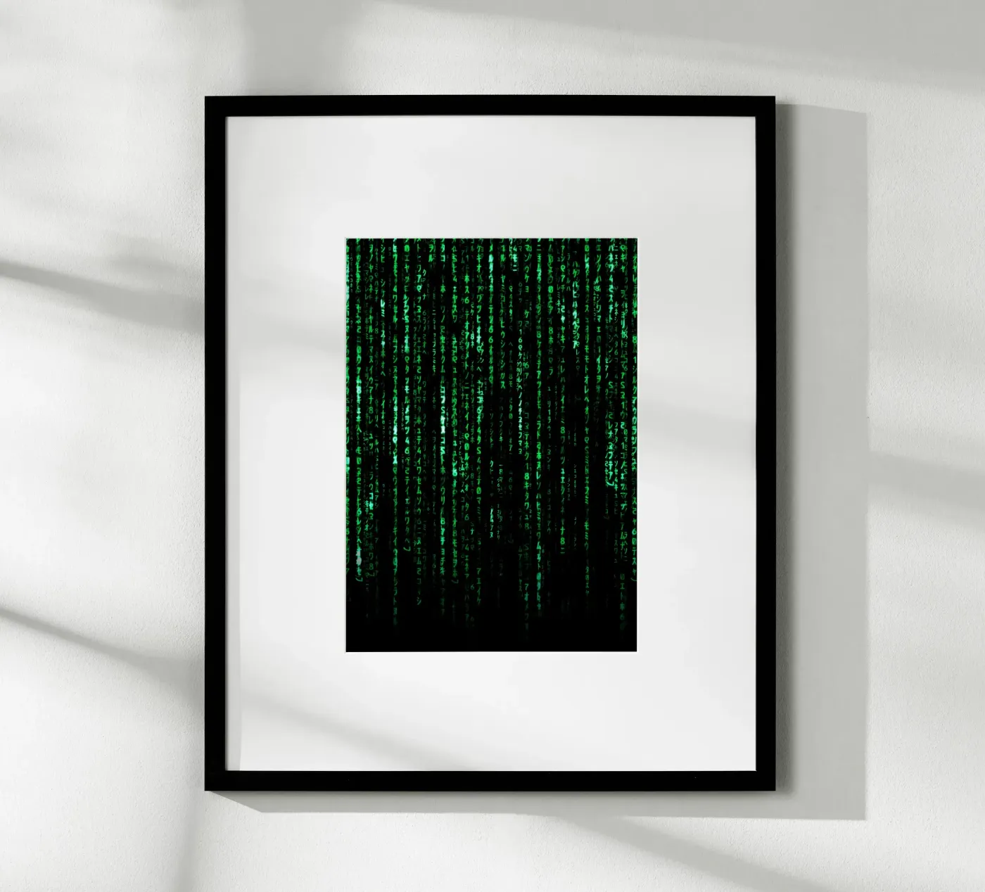 The Matrix Code poster de nabakumov