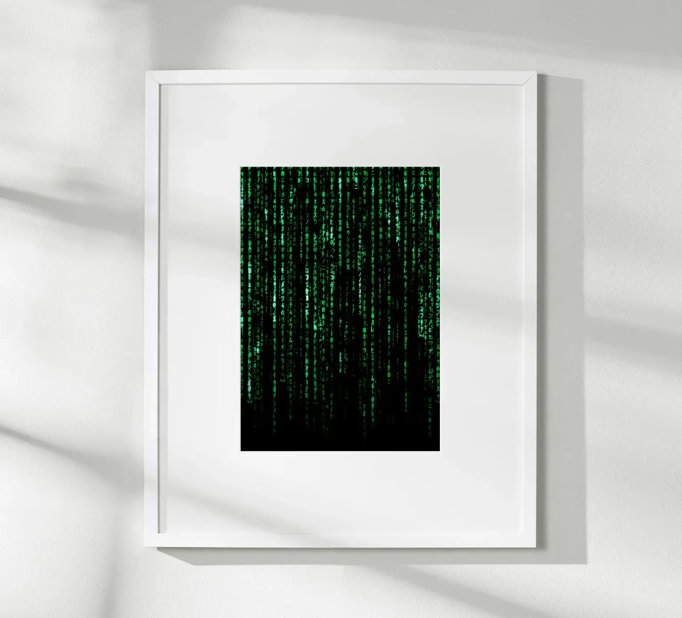 The Matrix Code poster de nabakumov