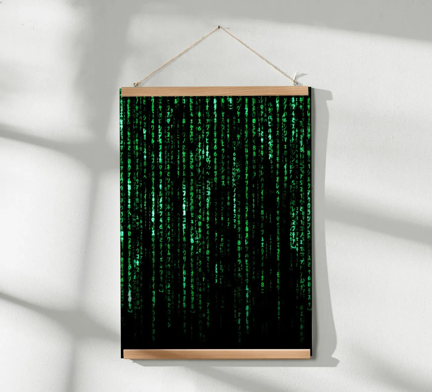 The Matrix Code poster de nabakumov
